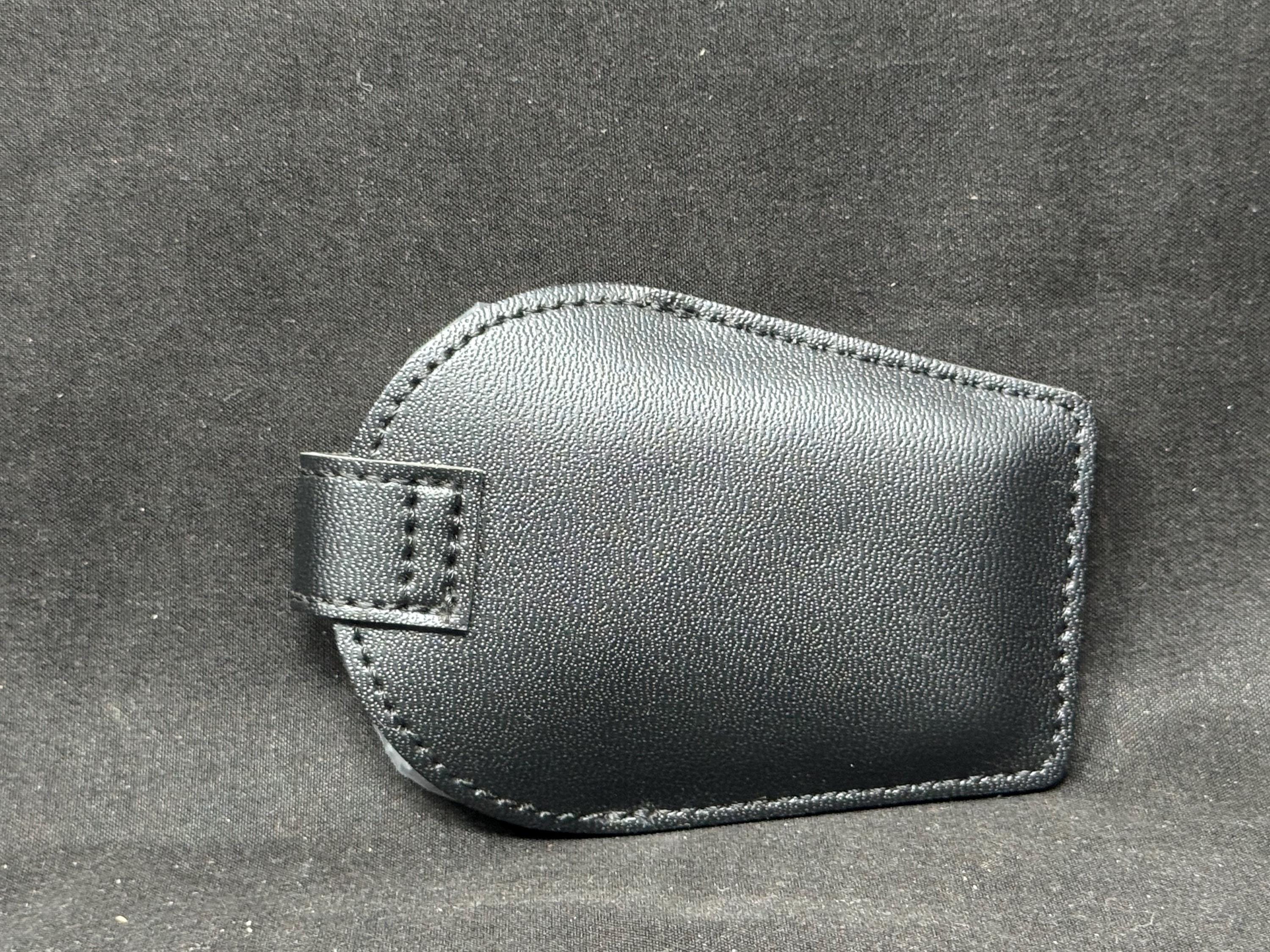 Metal Single-Pipe Stand with Scissor Mechanism and Leather Pouch - Portable Display Rest 8