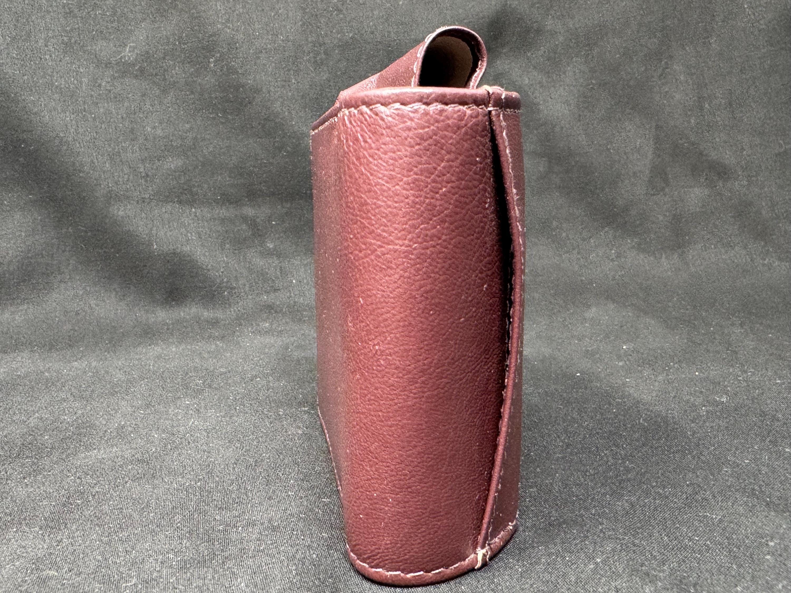 Vintage German Leather Cigarette & Lighter Case Set - NOS - SKU-026 7