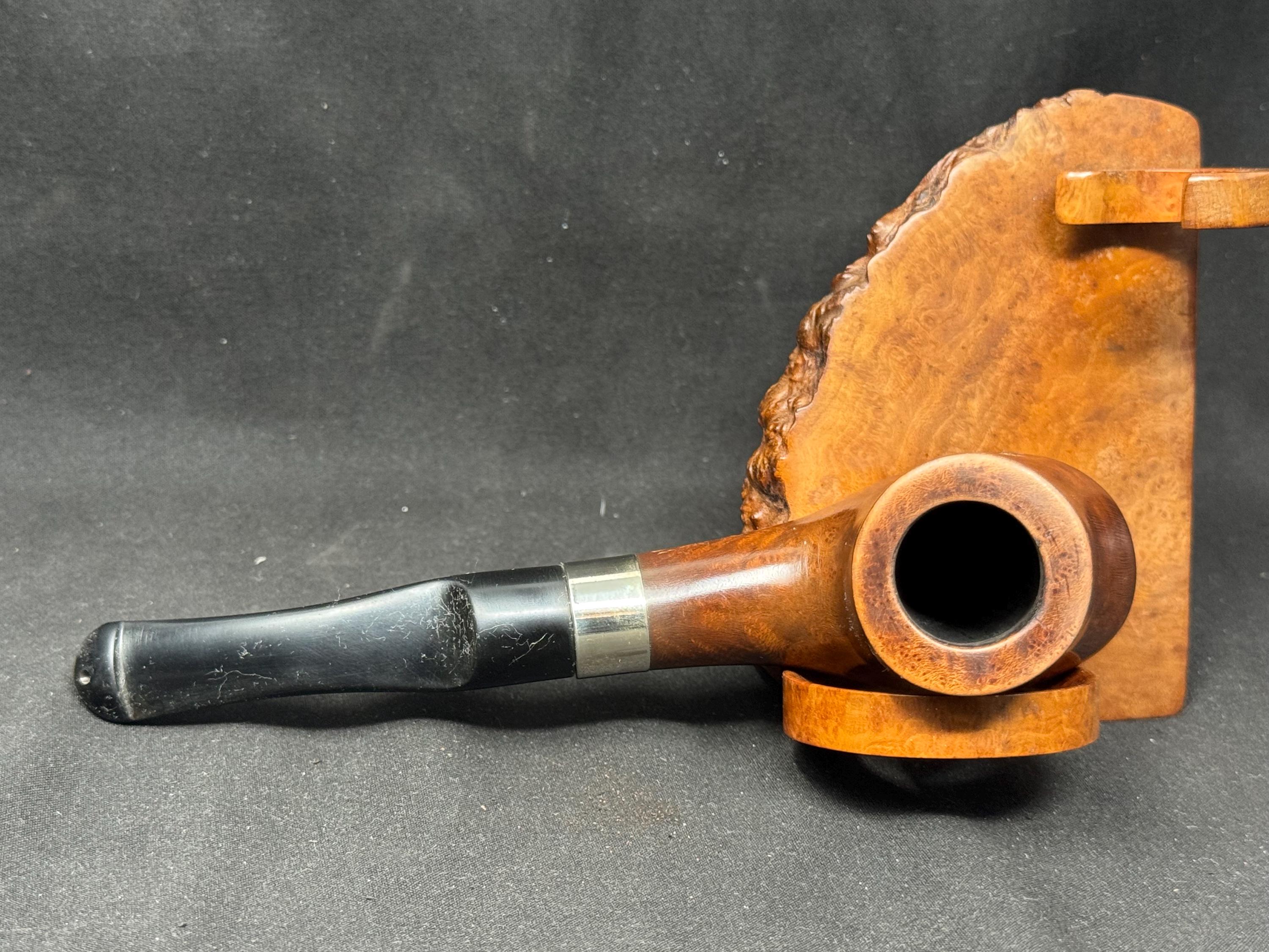 Showa Era Smooth Volcano Pipe | Chubby Shank, Saddle Stem, 9mm Filter 5