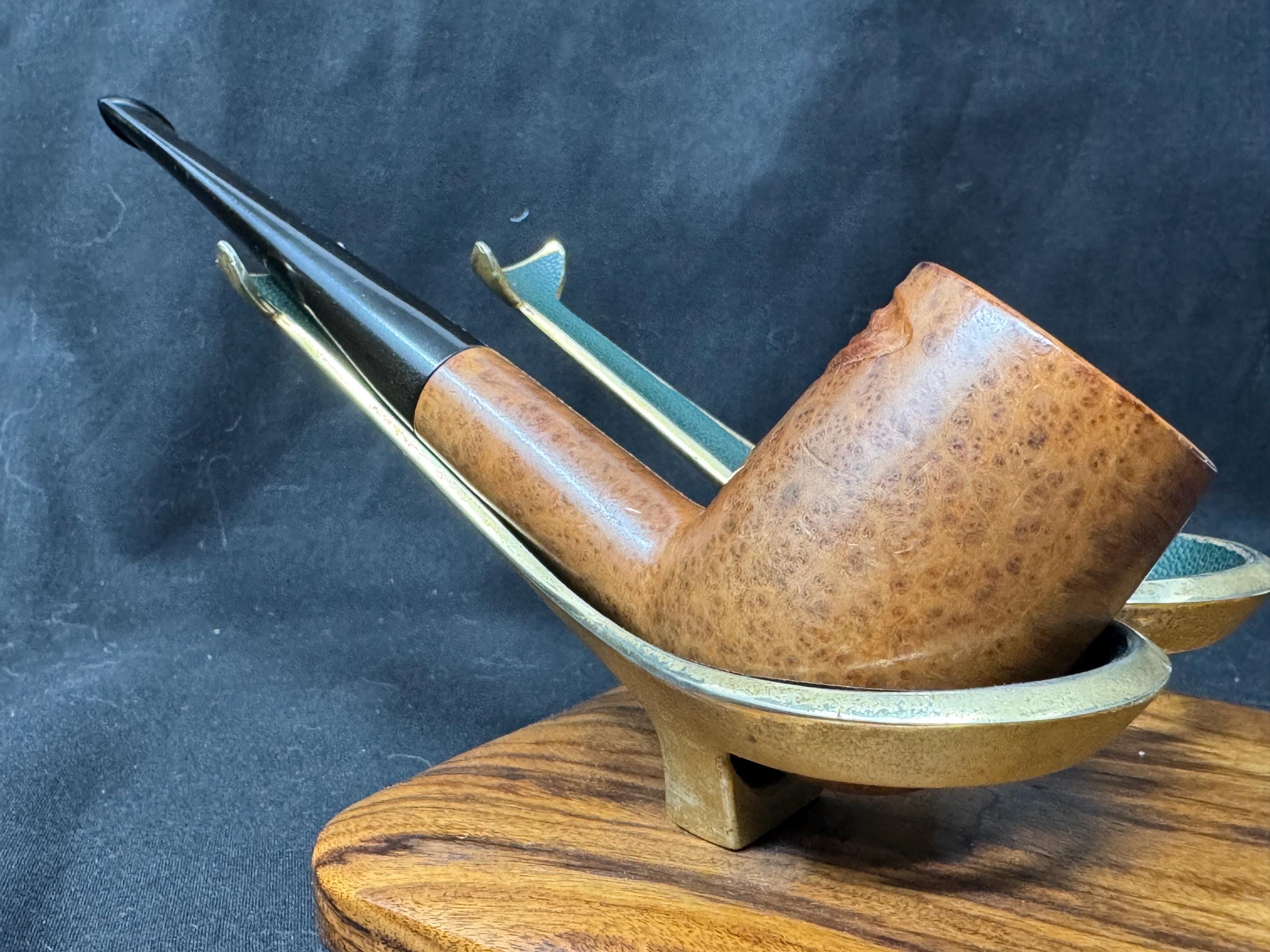 Stratford Freehand Smooth Briar Tobacco Pipe - William Demuth Legacy, USA 8