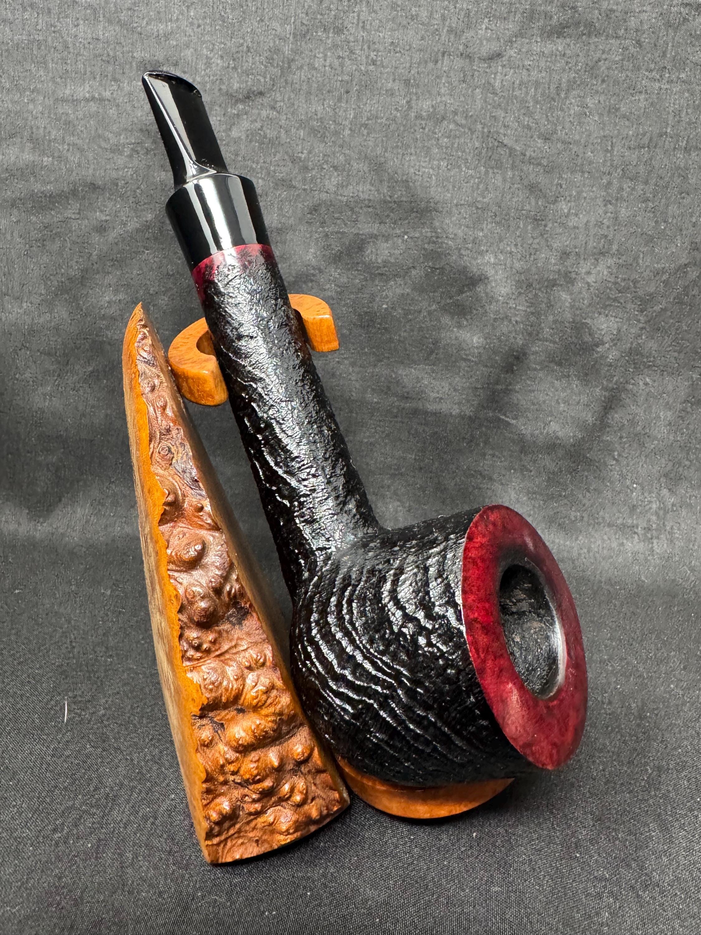 Peter Klein Denmark Grade B Sandblasted Pot - Danish Master Estate Pipe SKU-172