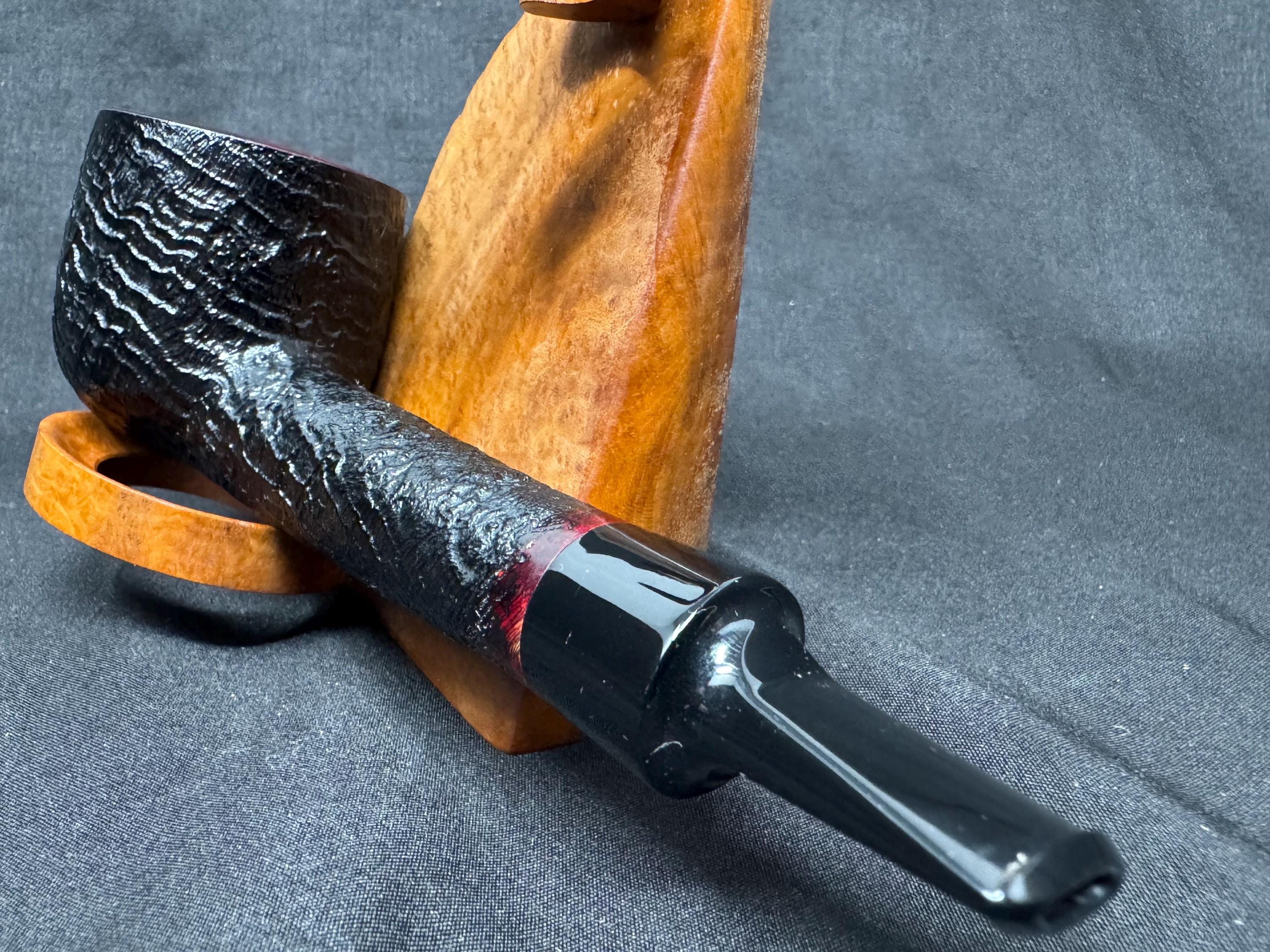 Peter Klein Denmark Grade B Sandblasted Pot - Danish Master Estate Pipe SKU-172 8
