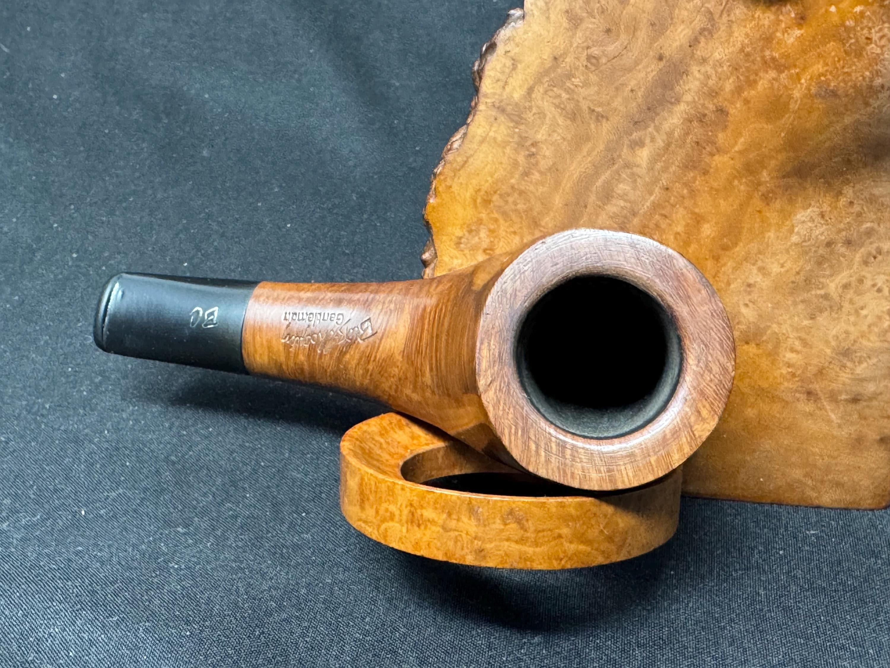 French Butz-Choquin Gentleman ROC Dinky No.1 Nosewarmer Pocket Pipe, Saint-Claude 5