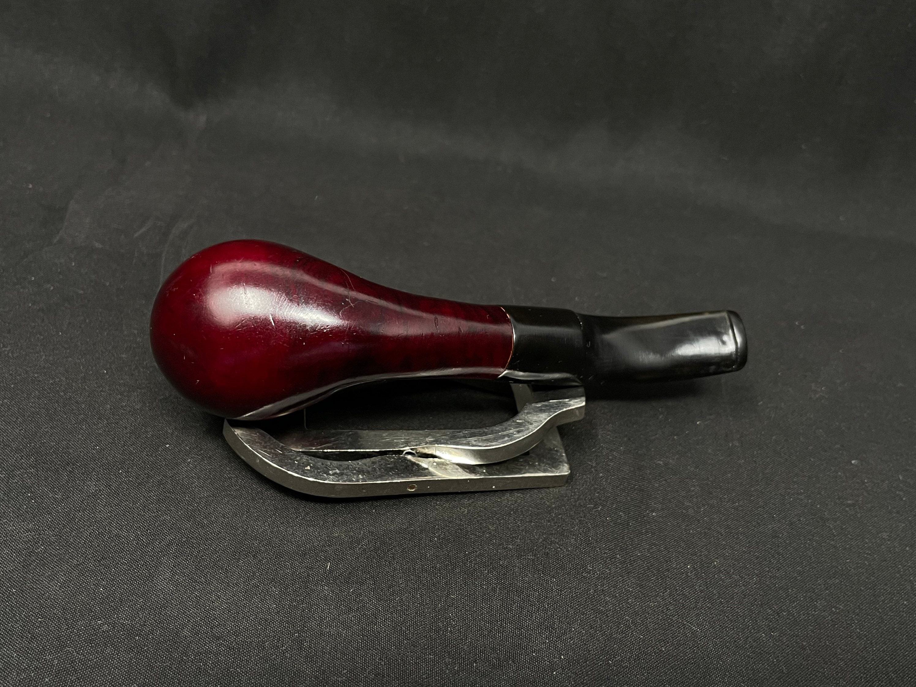 Costa Smeralda Smooth Bent Pot Estate Pipe - 9mm Filter - SKU-011 4
