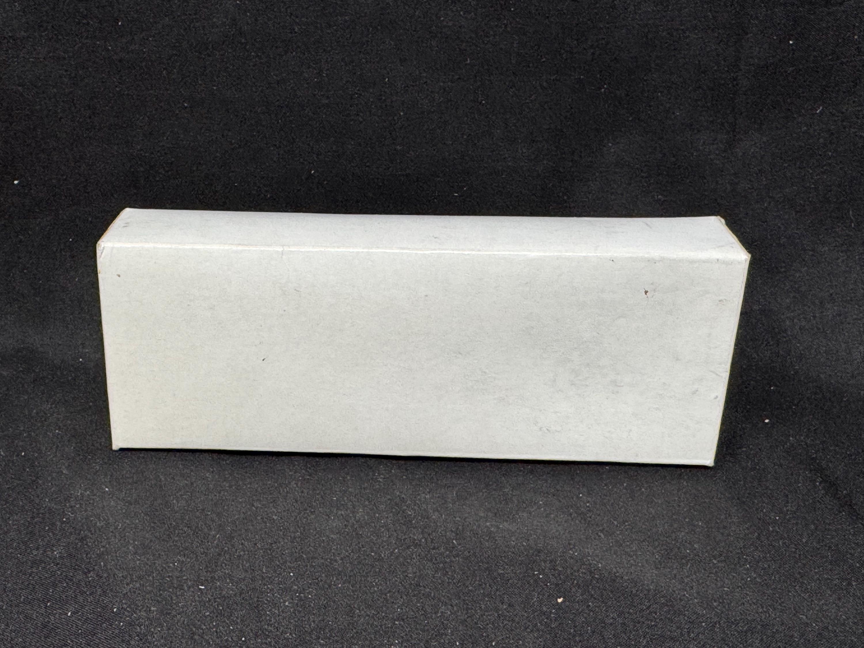 Unmarked German Bespoke One-Cigar Hard Leather Travel Case – Made in Spain (Ubrique Attributed). 5.75“x 1”.SKU-227 7