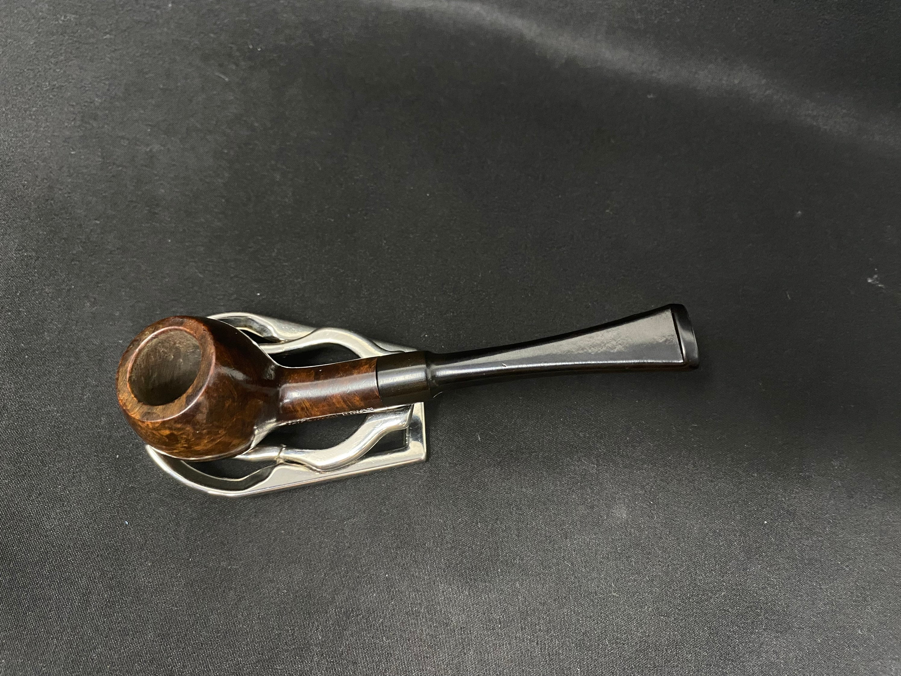 Imported Briar Smooth Straight Apple Vest Pocket Pipe 3