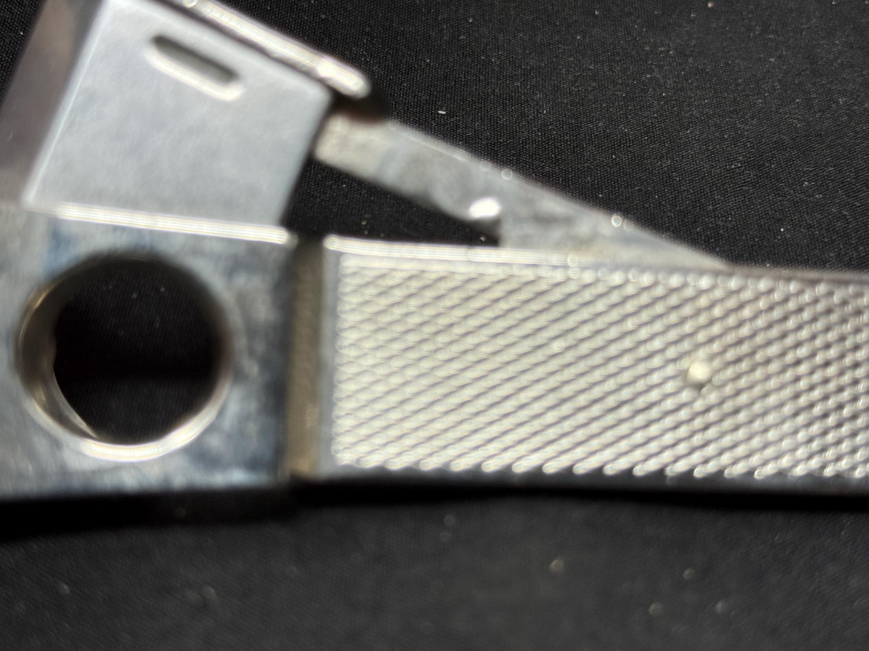 CTS Wolfertz Solingen V-Cut Cigar Cutter, Gold-Tone, Mid-Late 20th C. 10