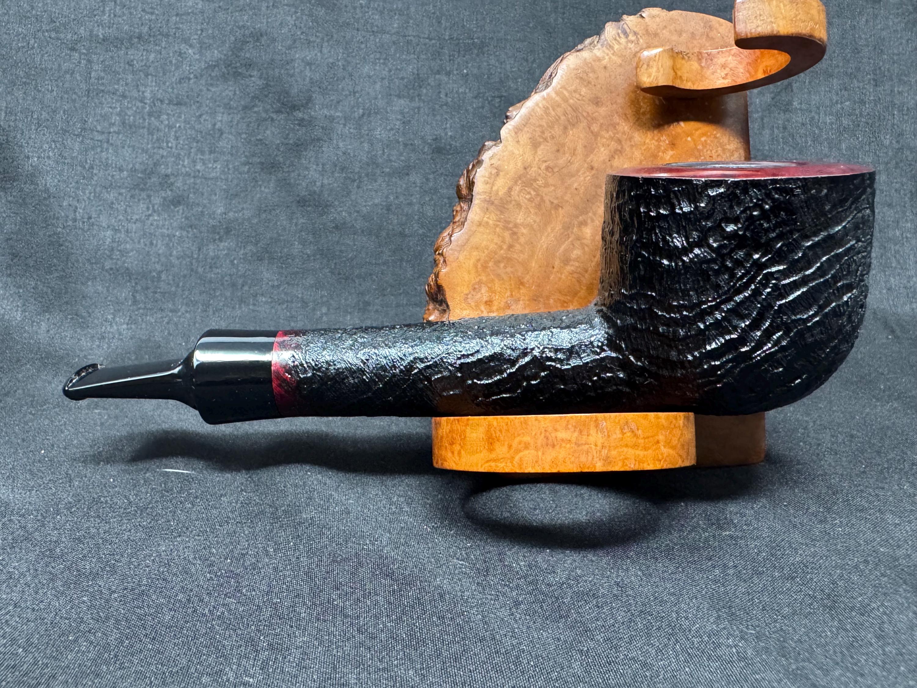 Peter Klein Denmark Grade B Sandblasted Pot - Danish Master Estate Pipe SKU-172 4