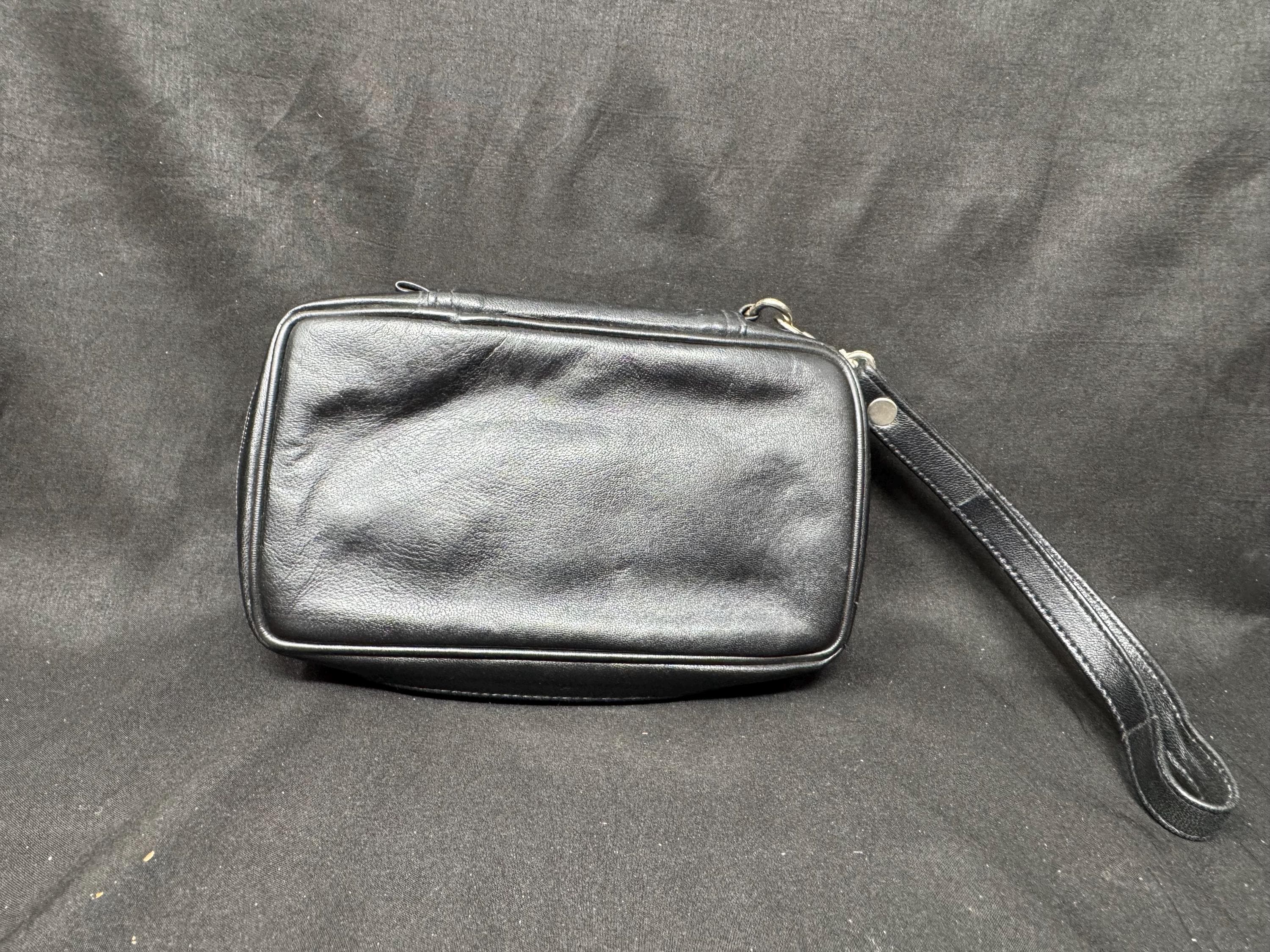 Vintage German Leather 3-Pipe Travel Organizer | NOS Tobacconist Stock 2