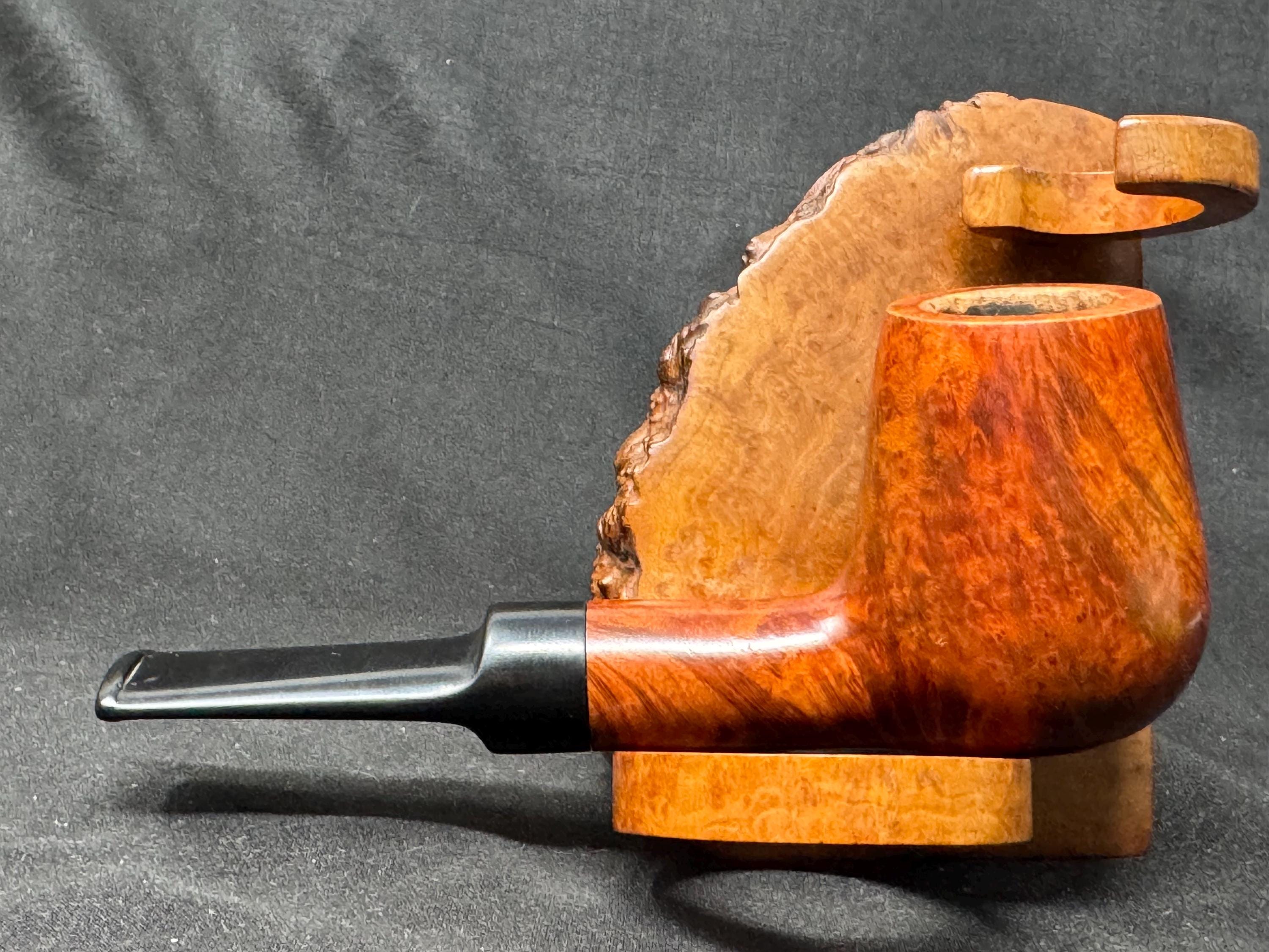 Eriksen Handmade Smooth Brandy - Danish Golden Age Vertical Grain Study 4