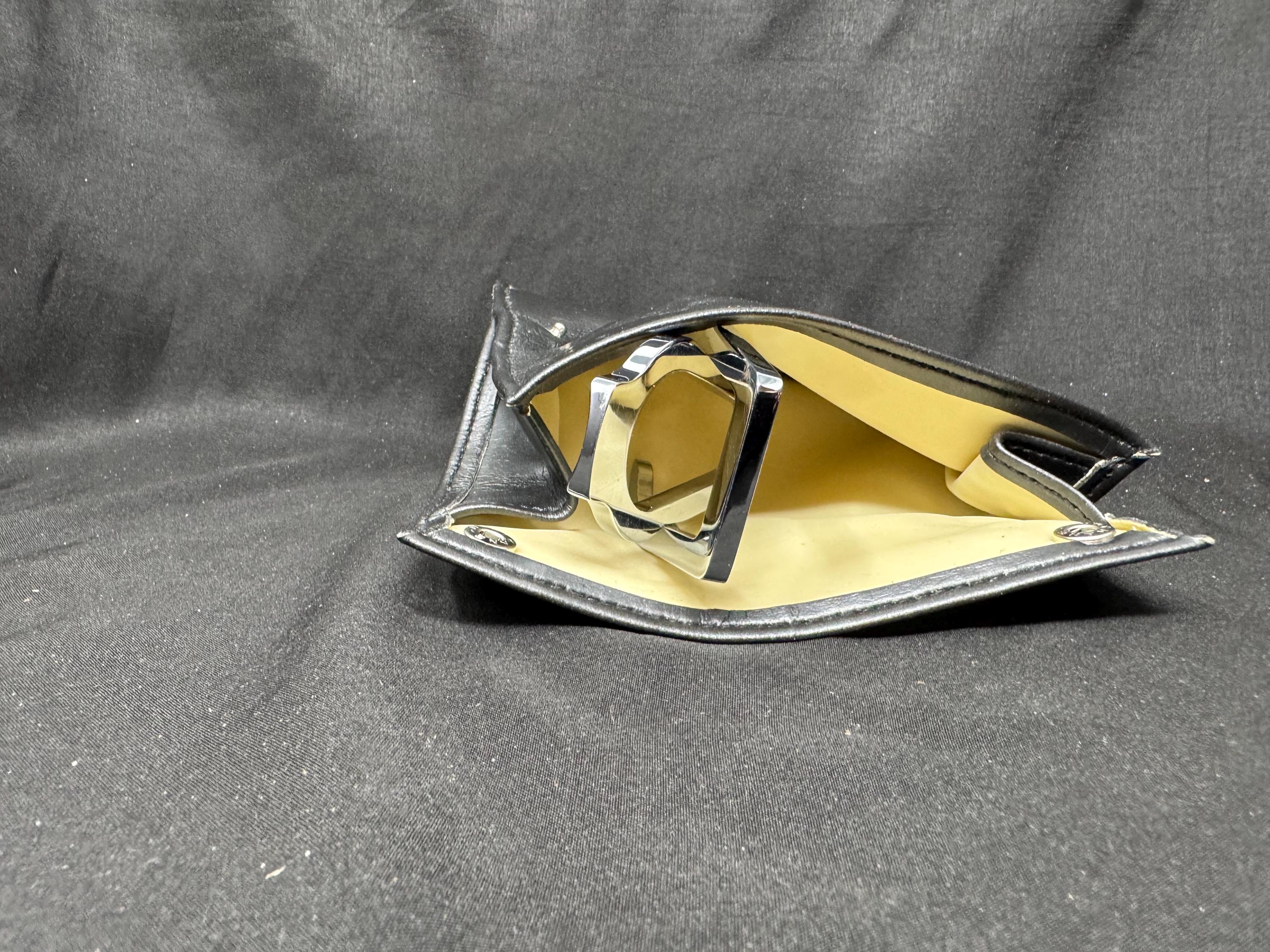 Vintage German Medical Rubber-Lined Tobacco Pouch | NOS Freshness Case, 1oz Capacity 4
