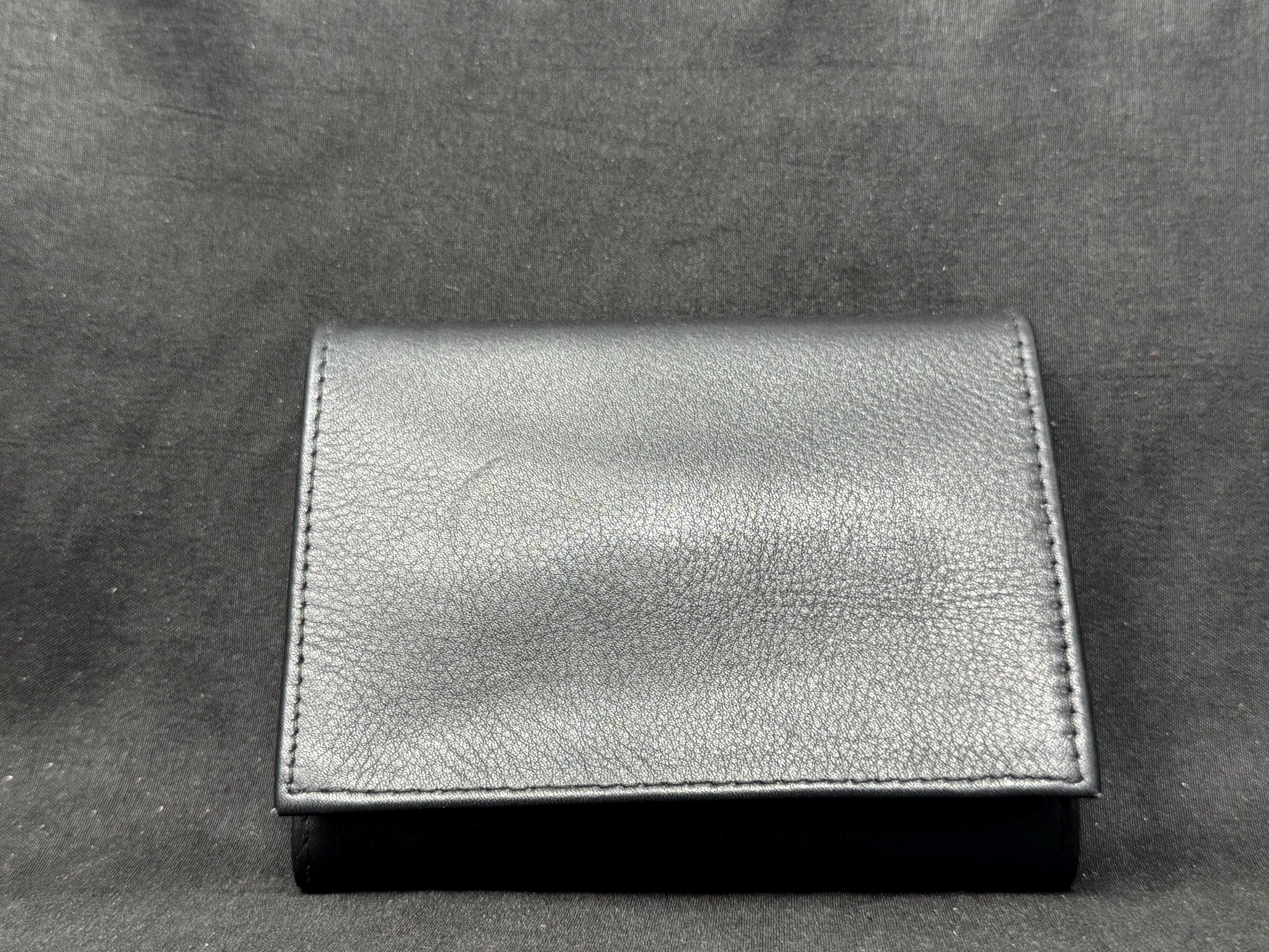 Vintage German Leather Tobacco Pouch | Roll-Up 2oz Tin Case.SKU-226 6
