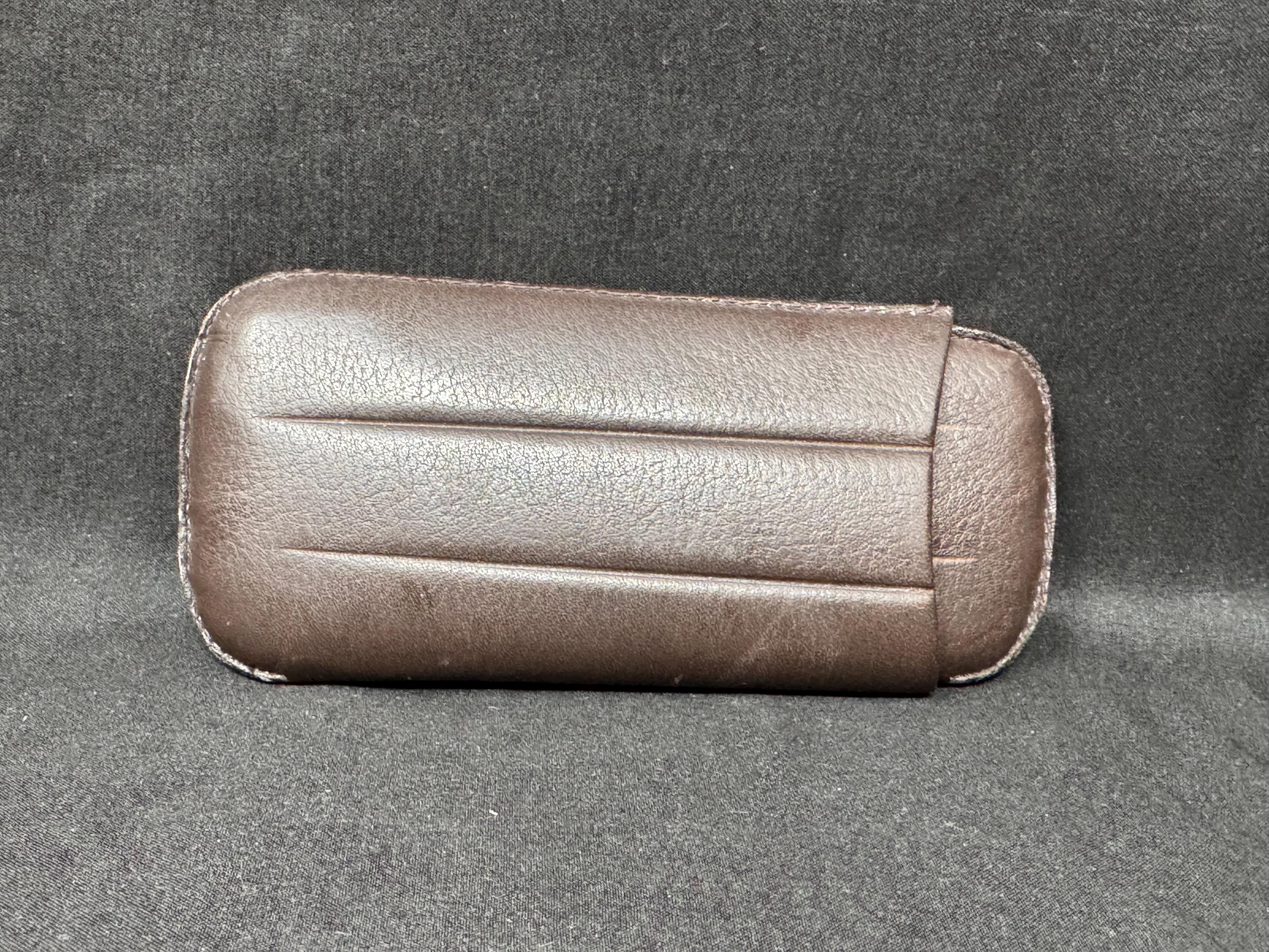 Spirit of St. Louis Commemorative Cigar Holder - Lindbergh 1927 Leather Case 3