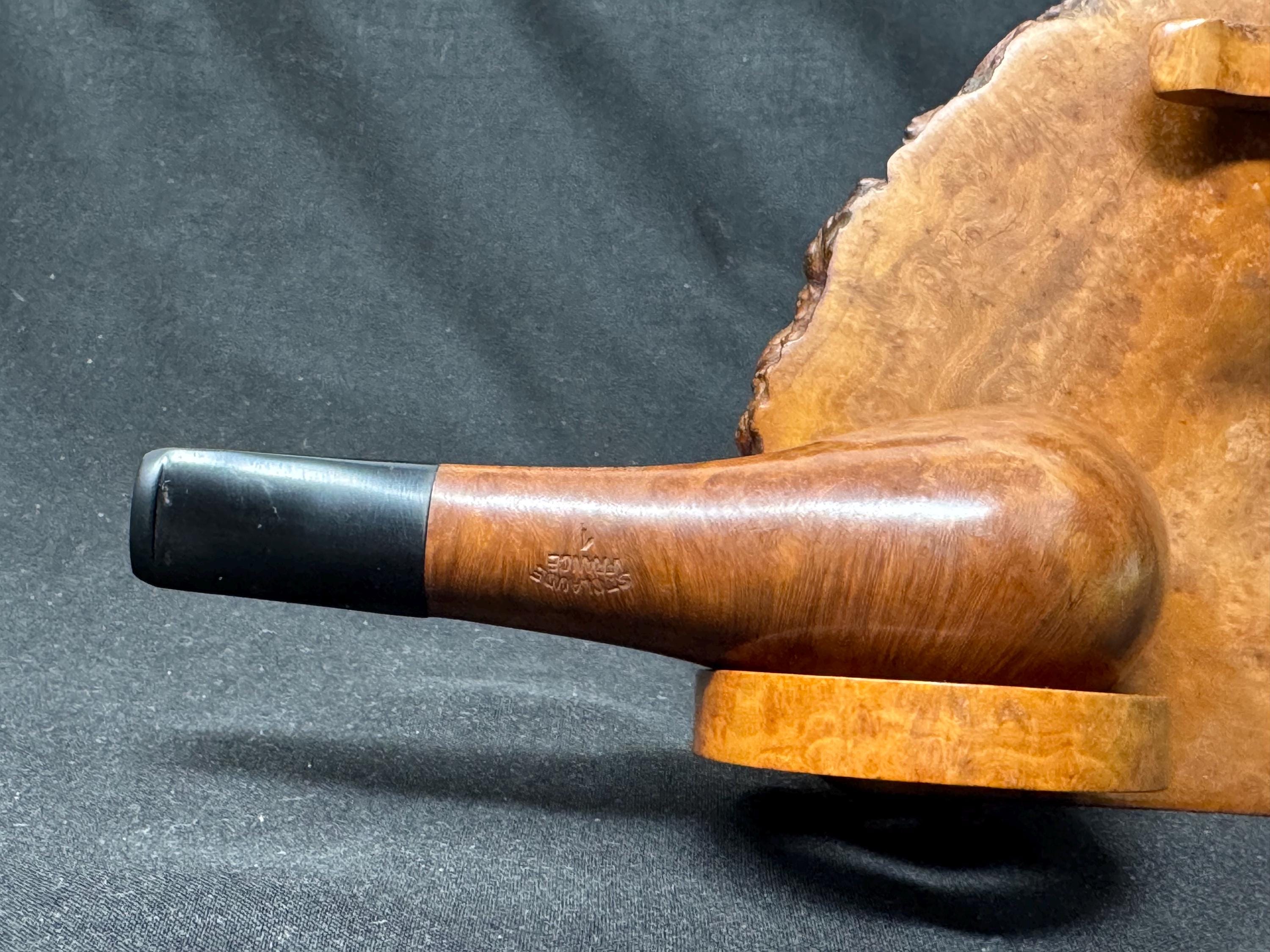 French Butz-Choquin Gentleman ROC Dinky No.1 Nosewarmer Pocket Pipe, Saint-Claude 6