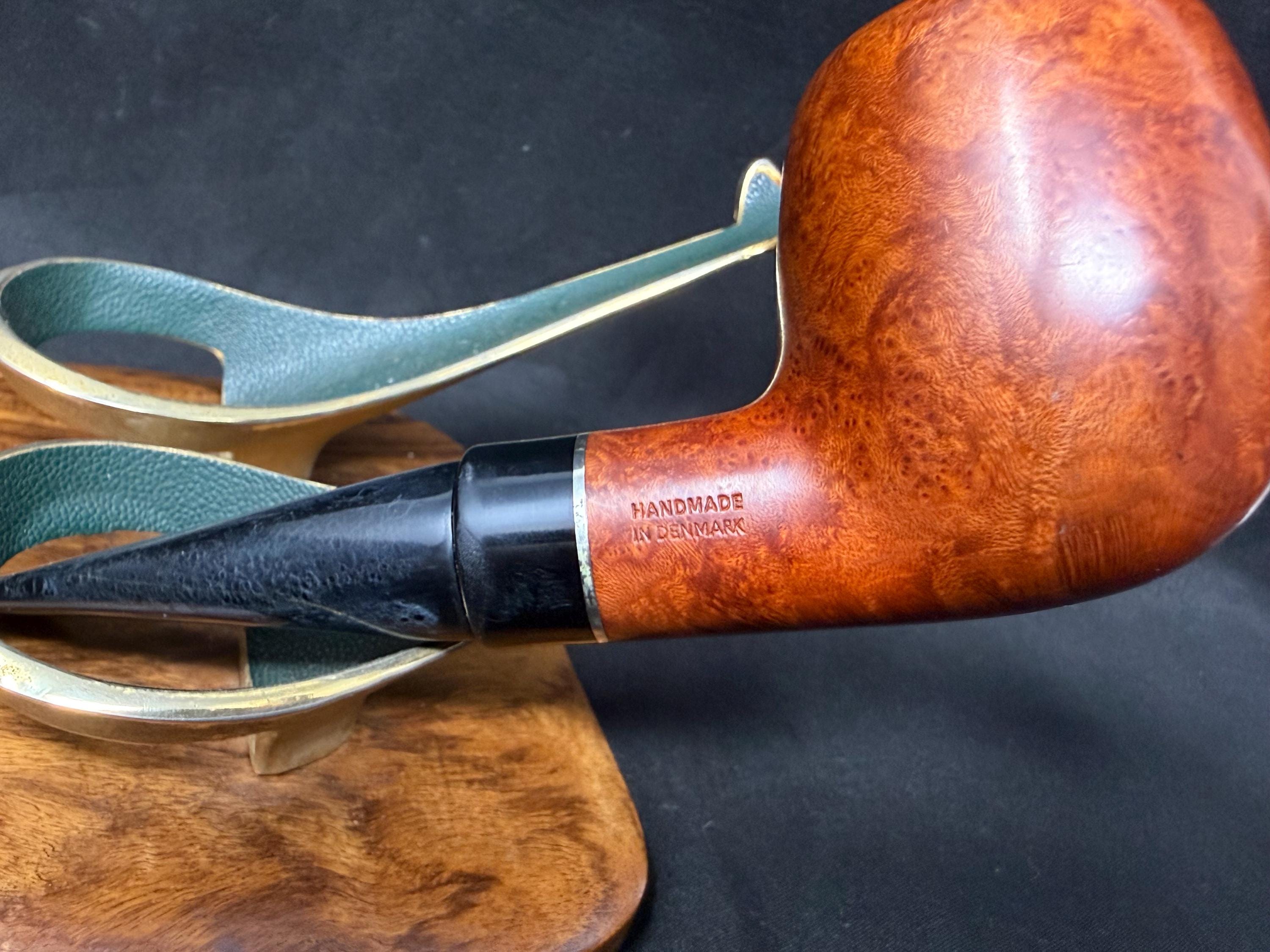 Bari Winking 1999 Pipe of the Year First Logo Army Mount Straight Billiard 7