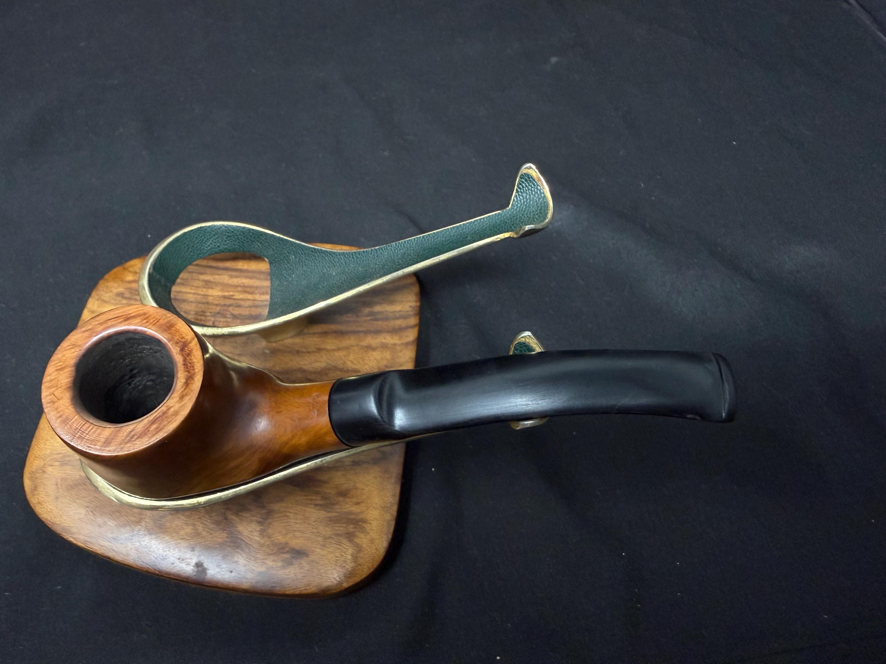 Pierre Morel Fait Main Bent Walnut Freehand #479 - Benzon Italia 1975-1979 3