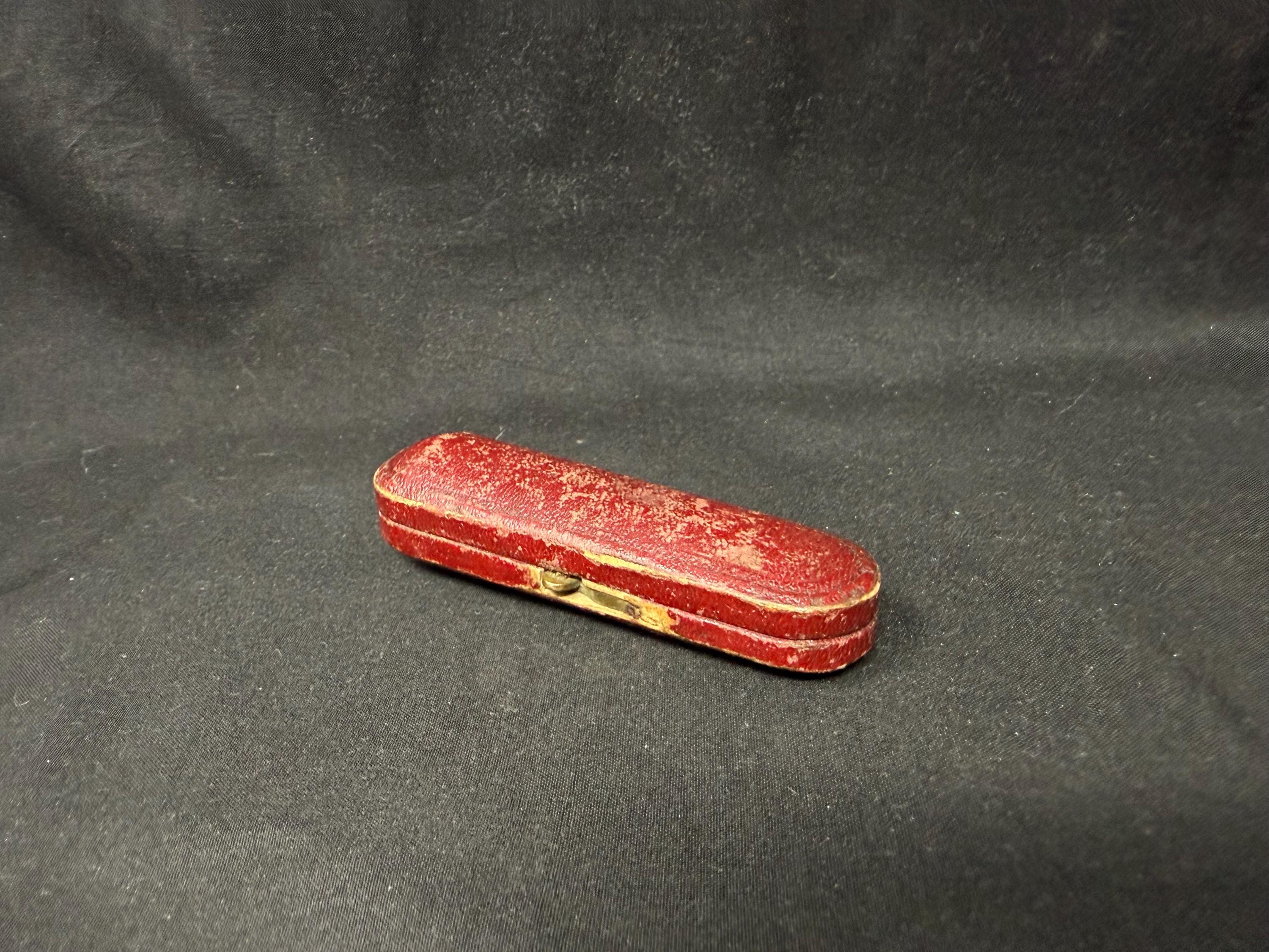 Meerschaum & Amber Hybrid Pipe c. 1860-1890 | Garantiert Naturbernstein | Victorian Case 2