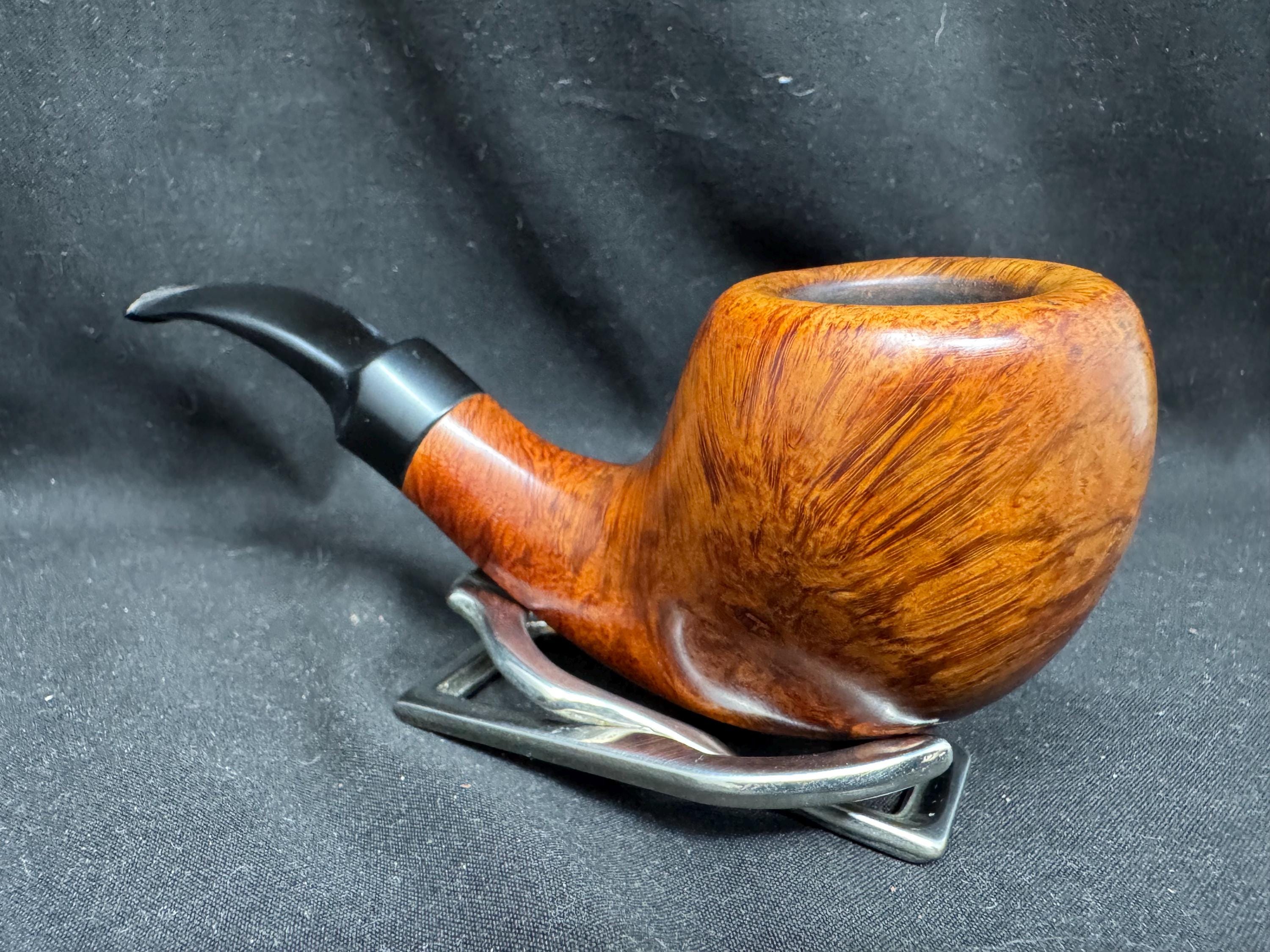 Stanwell Royal Briar Bent Acorn Shape 22 Smooth 1950s-1970s – Estate Pipe 7