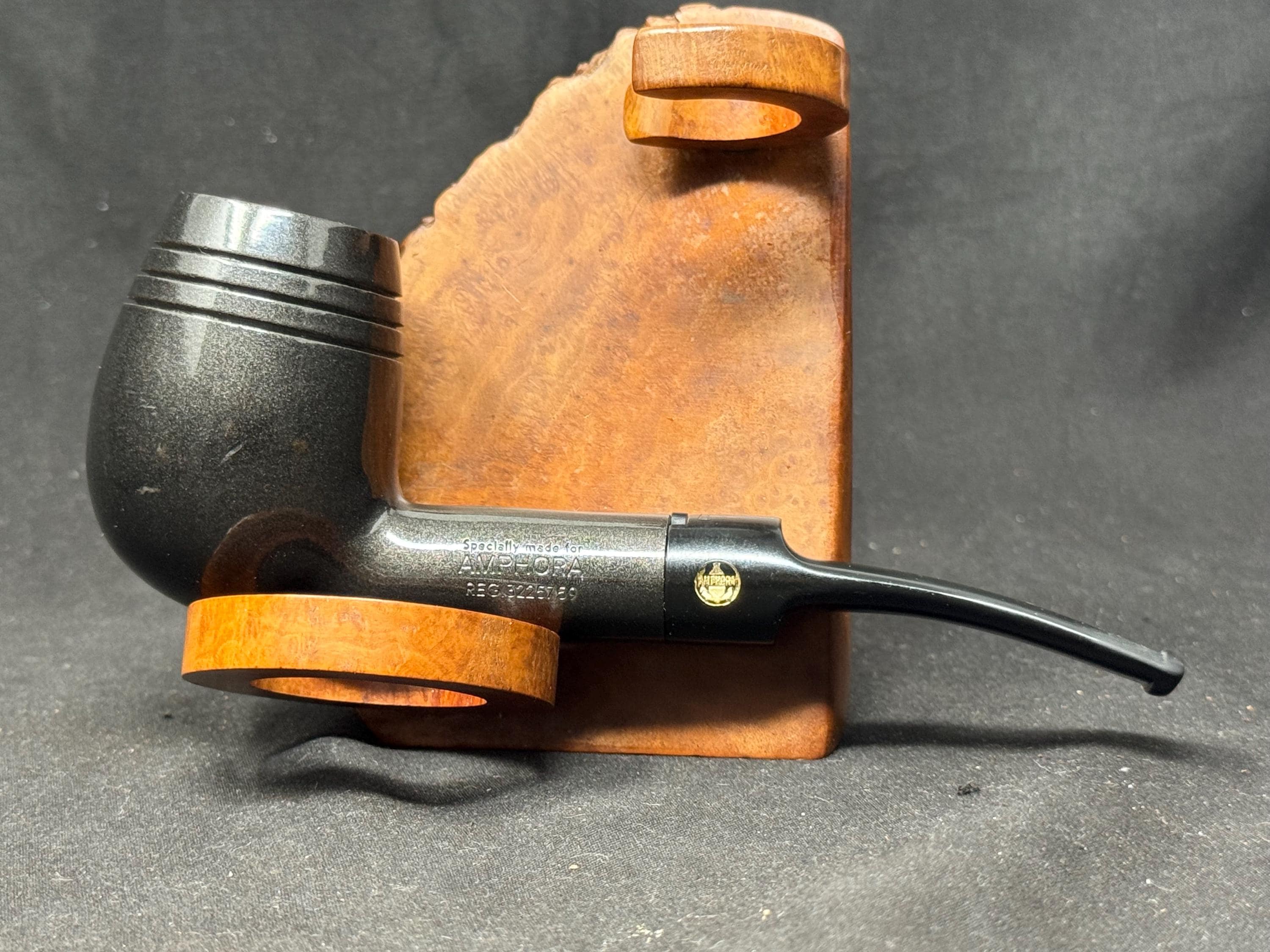 Rare NOS 1970s Amphora Regulatable Airflow Smooth Billiard Unsmoked 2