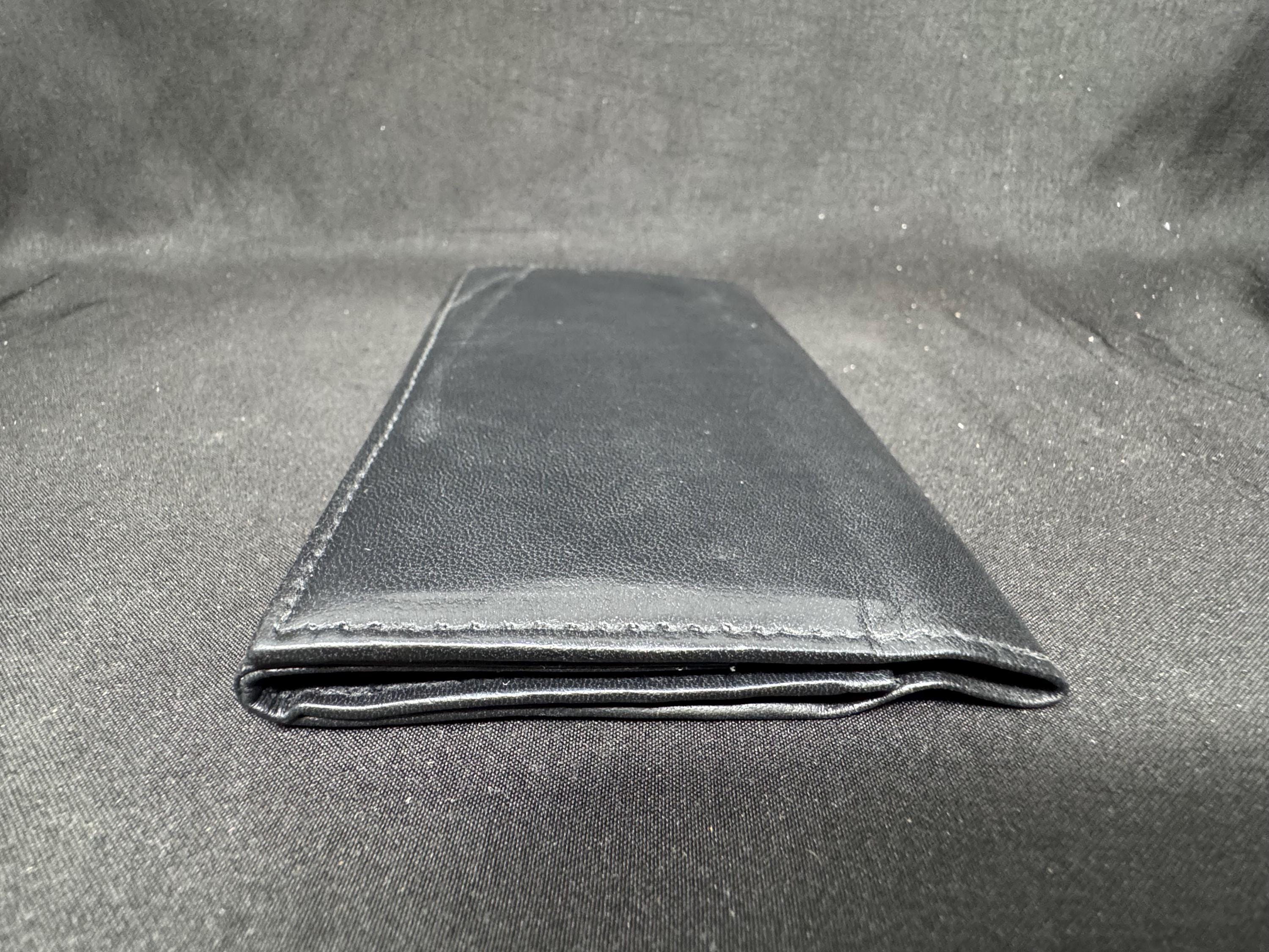 Vintage German Leather Tobacco & Tool Roll Tri-Fold Travel Organizer – Estate Accessory 4