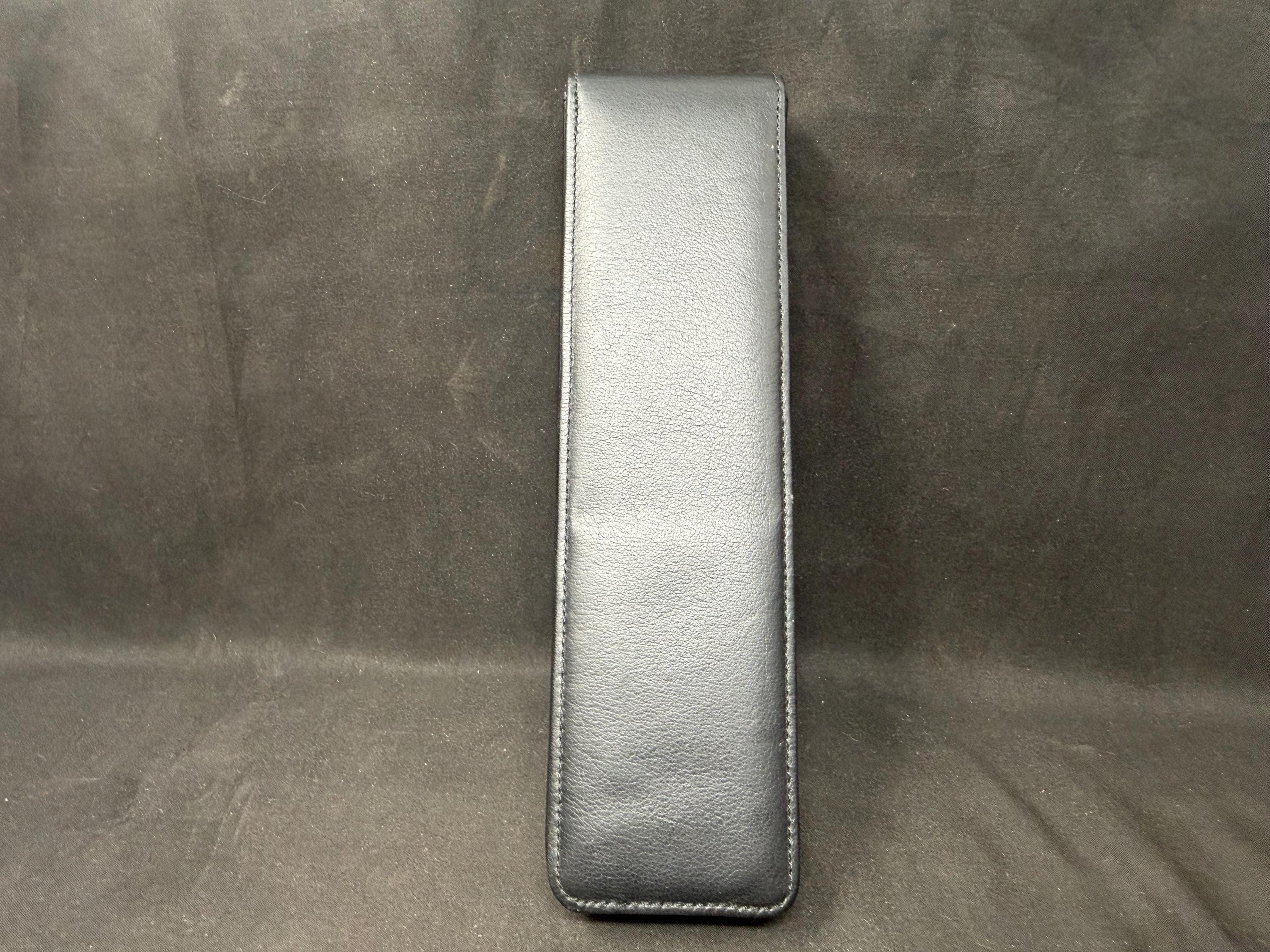 Collectors' Vault Genuine Leather Box - 8x2.25x1 Storage Case for Pipes & Tools 2