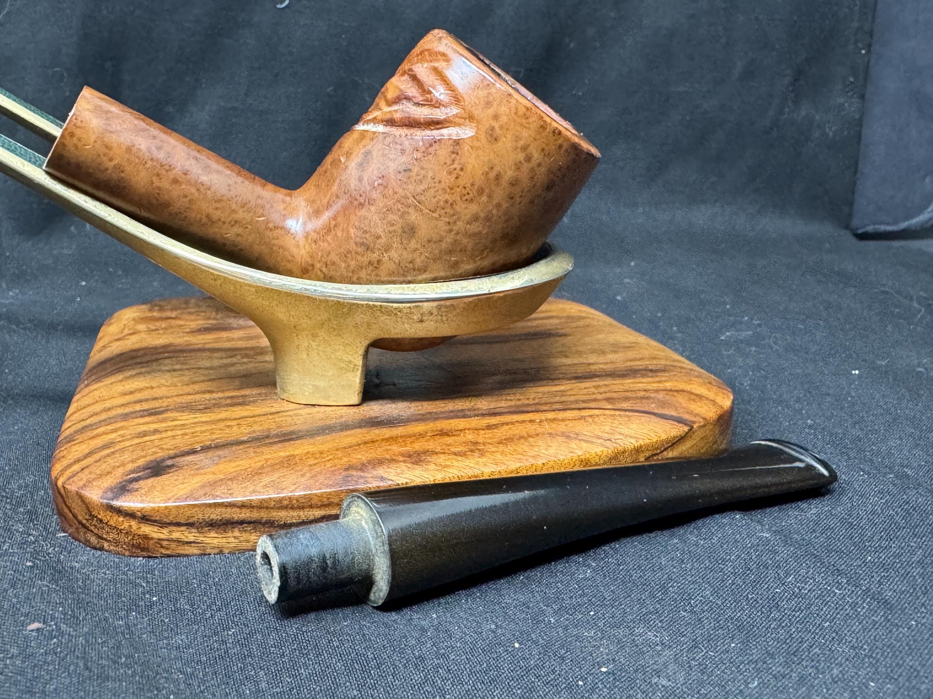 Stratford Freehand Smooth Briar Tobacco Pipe - William Demuth Legacy, USA 6