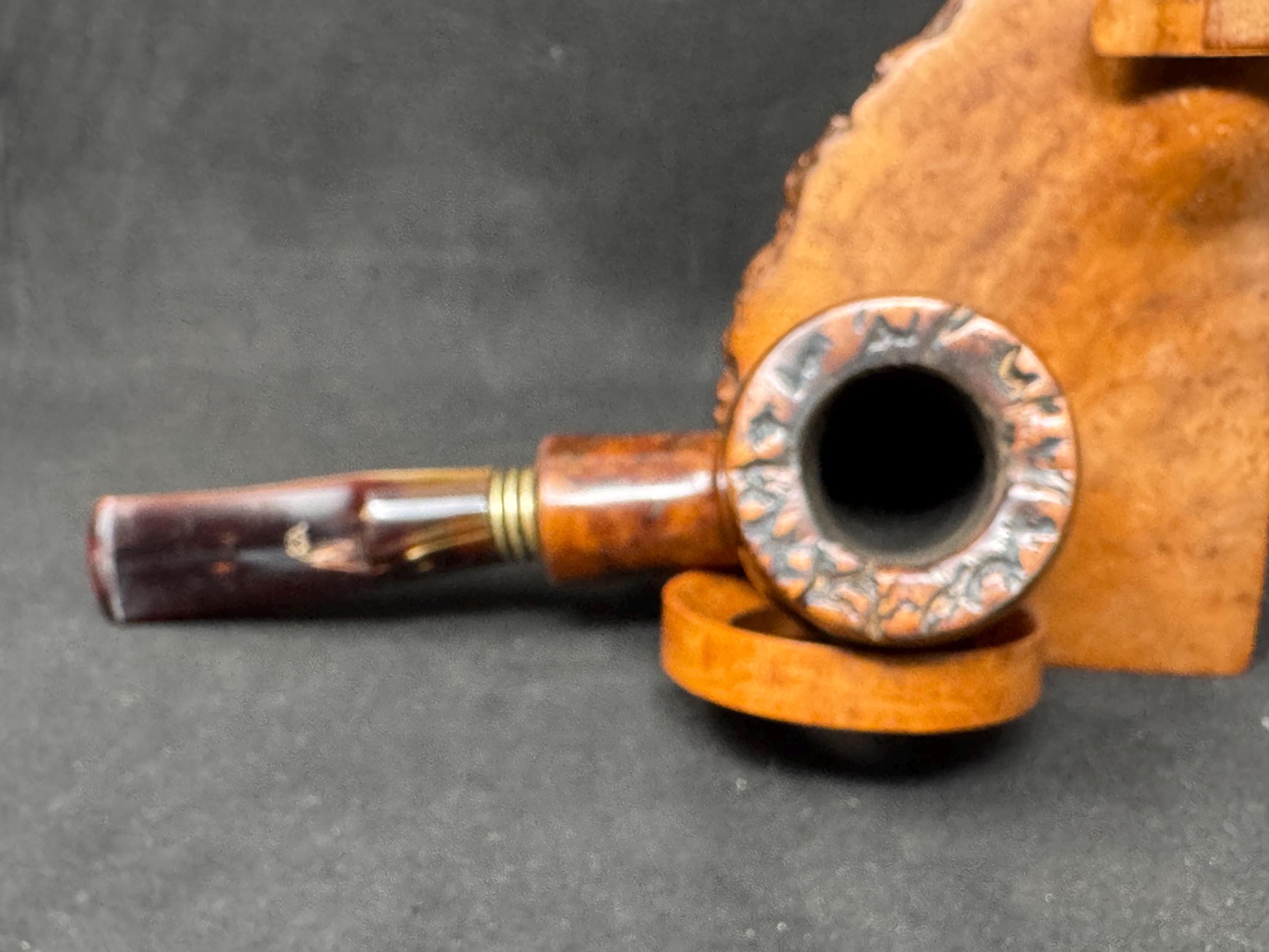 Stefano Santambrogio Exclusive Selected Briar Chubby Billiard - Italian Artisanal Estate Pipe, SKU-355 5