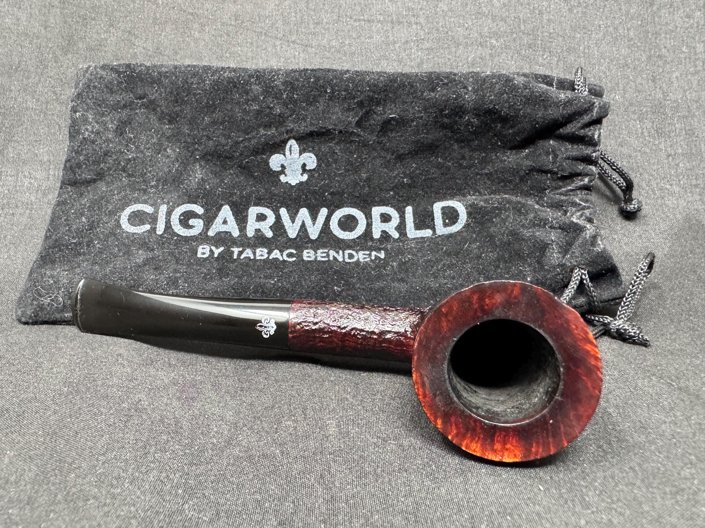 Pipe Republic Made in England Sand Modell 45 Bent Dublin Zulu - SKU-275 3