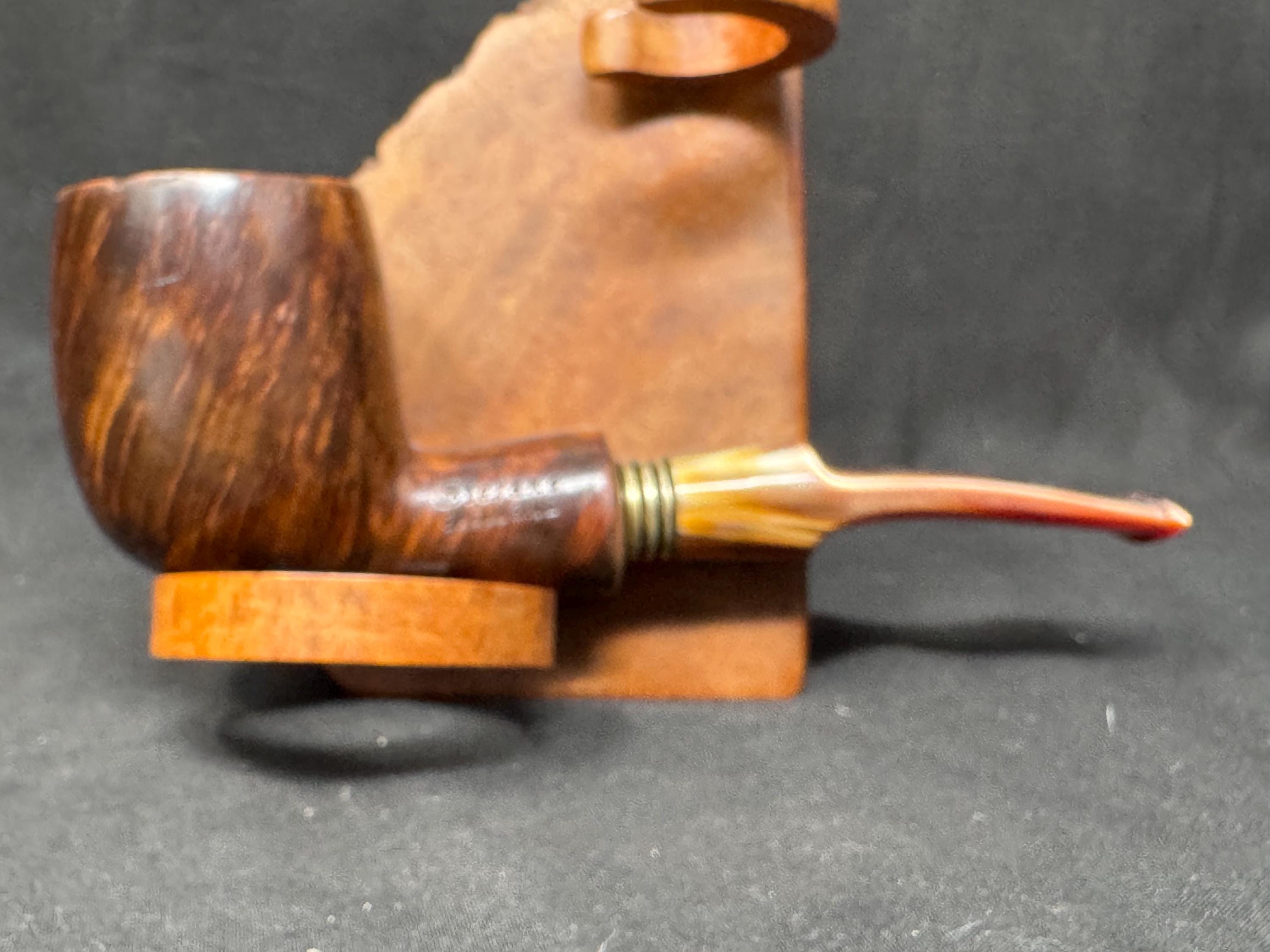 Stefano Santambrogio Exclusive Selected Briar Chubby Billiard - Italian Artisanal Estate Pipe, SKU-355 3