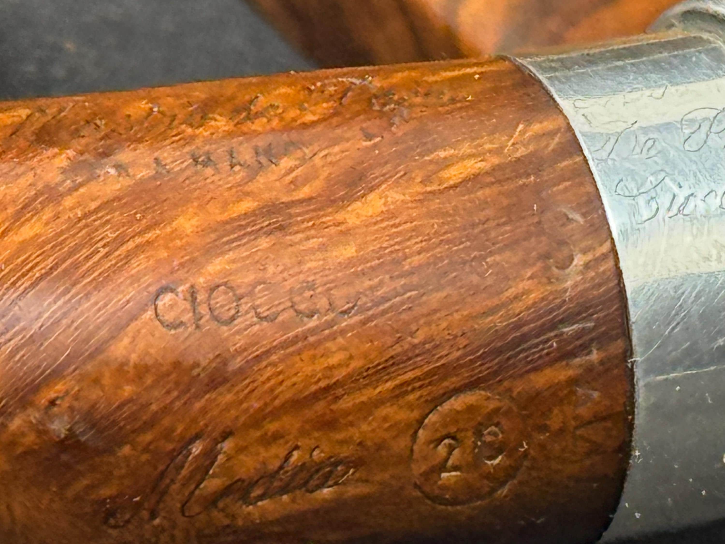 Mastro de Paja Ciocco S 2C Bent Dublin, Smooth/Rusticated, Italian Briar, Custom Stem 9