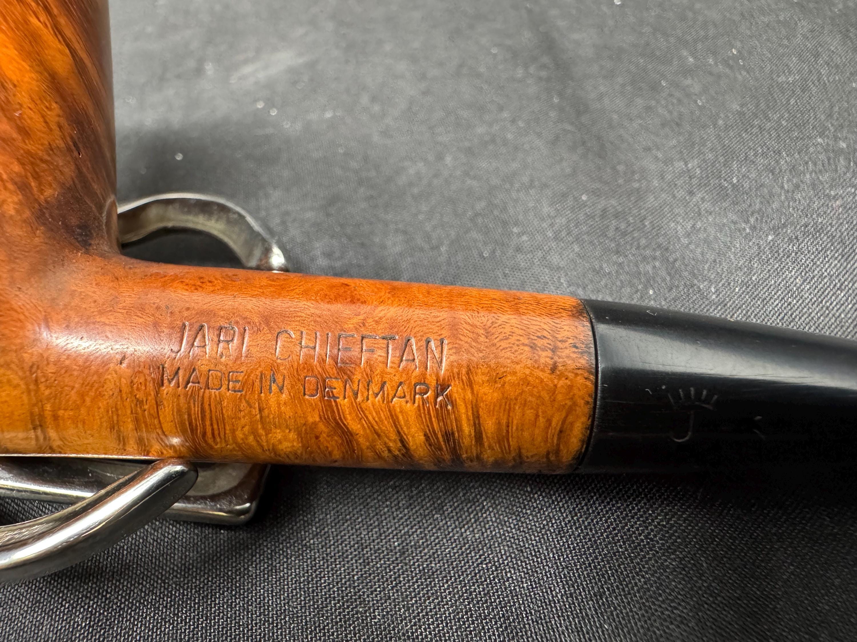 JARL Chieftain Oil Hardened Smooth Billiard, Denmark circa 1970s-1980s 6
