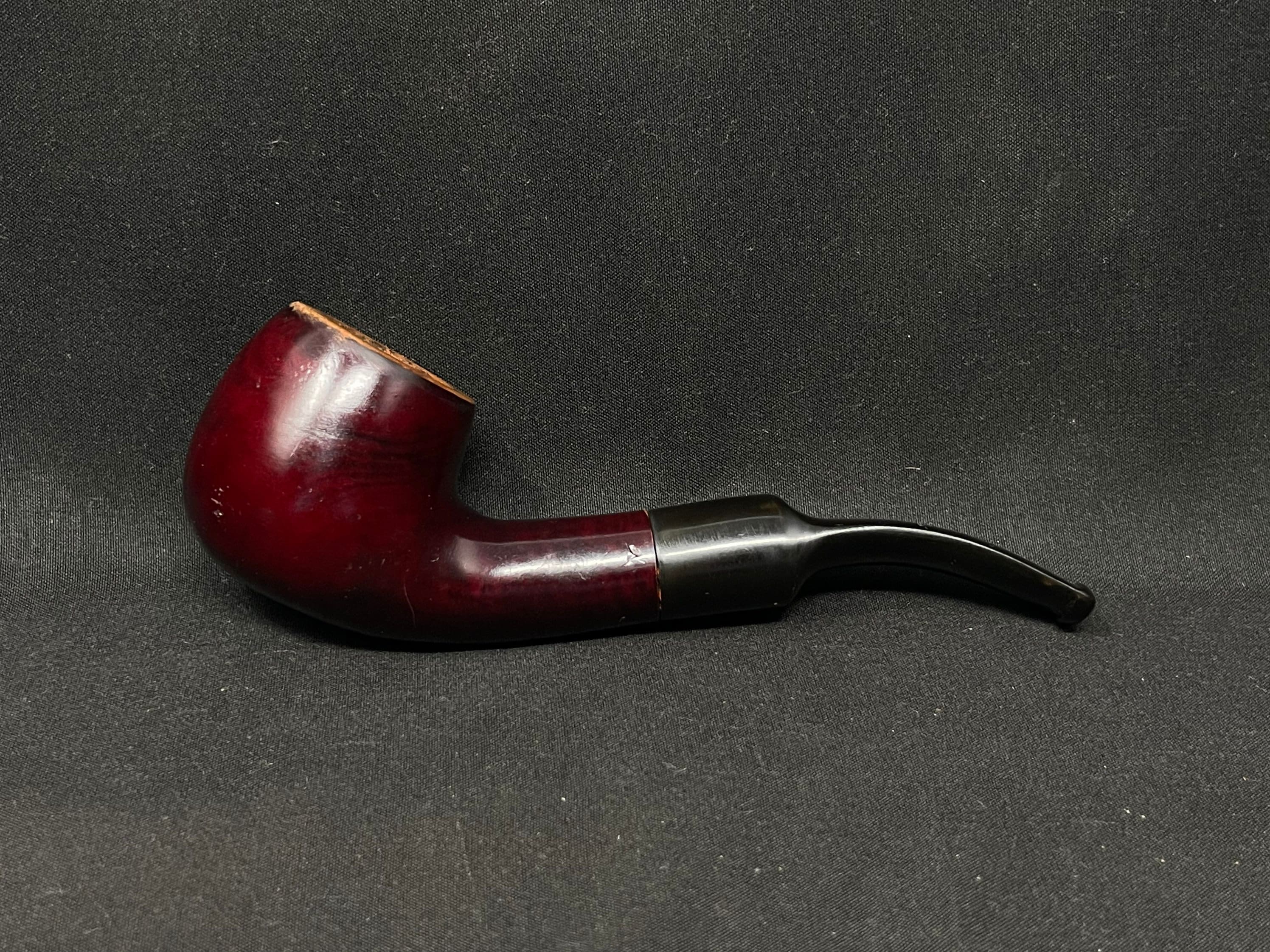 Costa Smeralda Smooth Bent Pot Estate Pipe - 9mm Filter - SKU-011