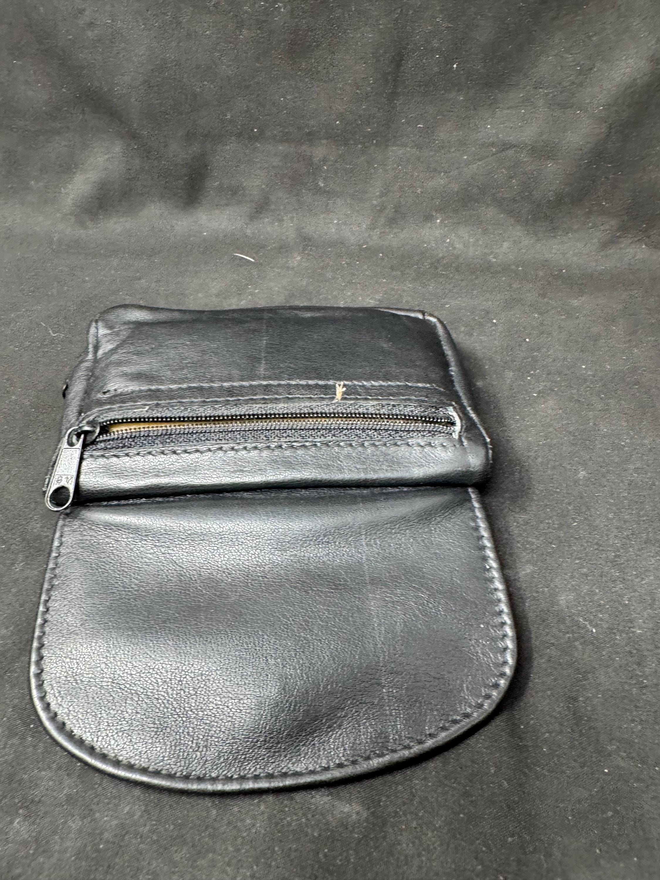 Mid-Century Leather Tobacco Pouch & Rolling Kit | Medical-Grade Lining | Travel Smoker 8