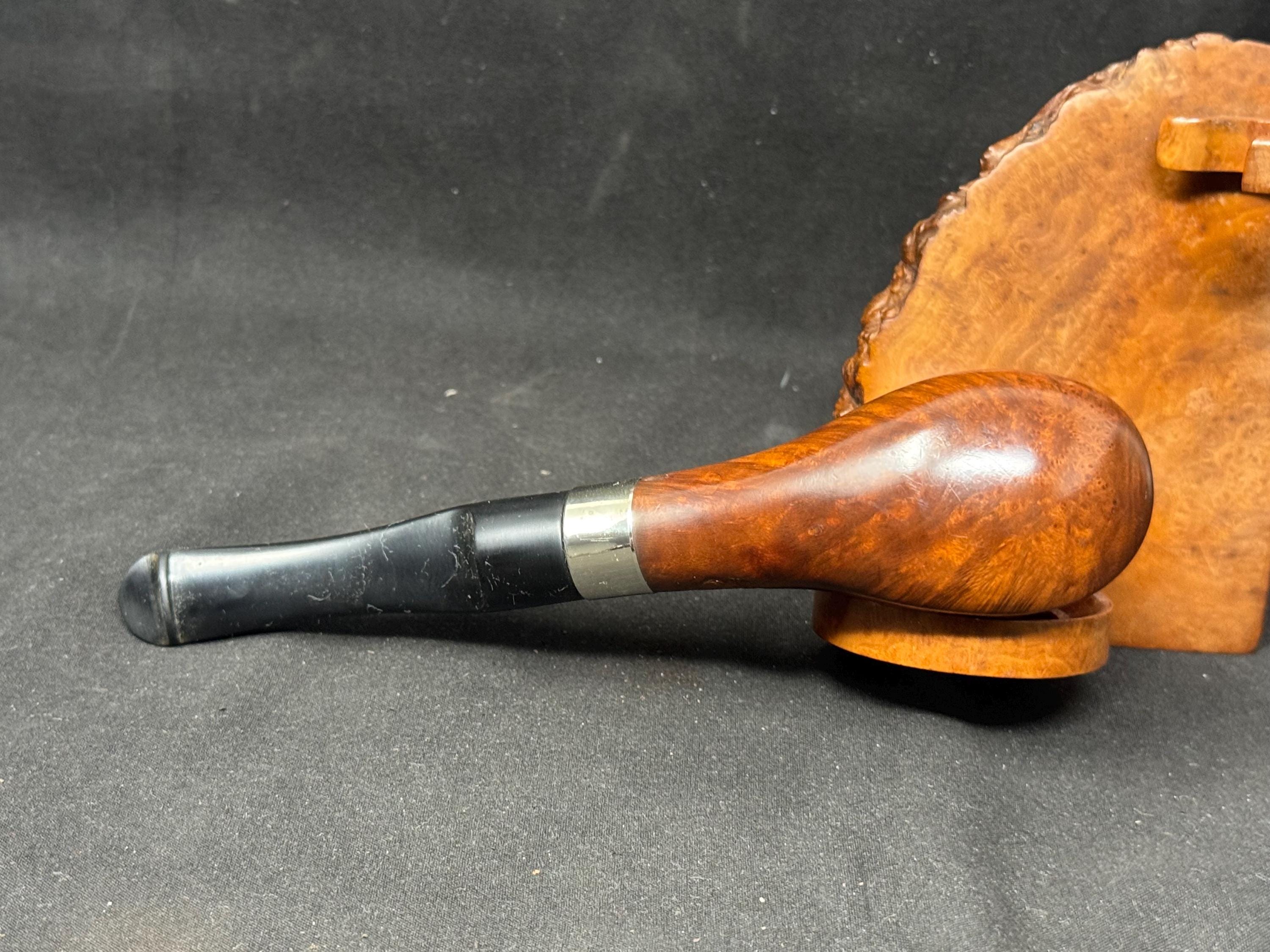 Showa Era Smooth Volcano Pipe | Chubby Shank, Saddle Stem, 9mm Filter 6