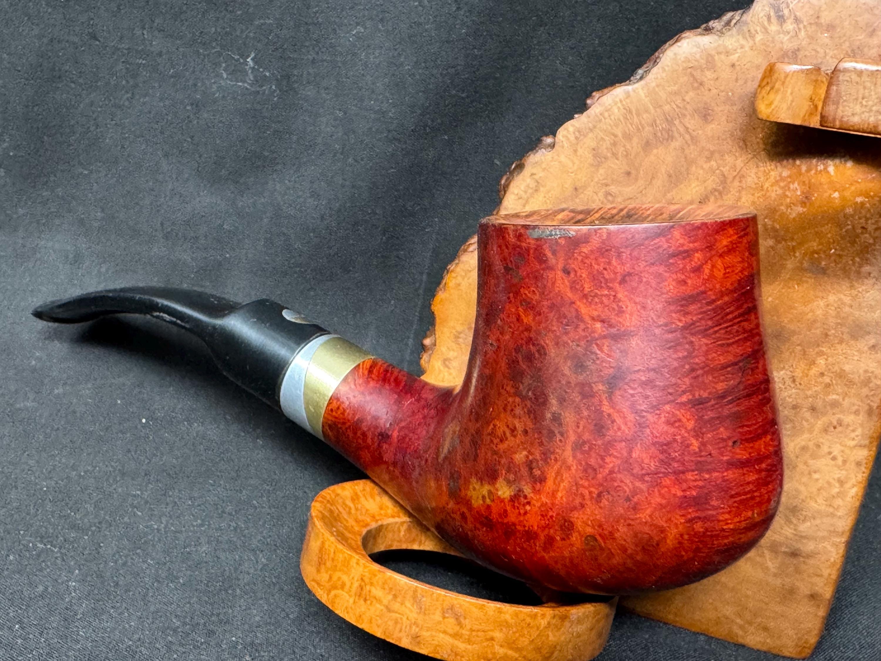 Vauen 582 'Il Maestro' by Cesare Barontini - Rare German-Italian Bent Brandy 10