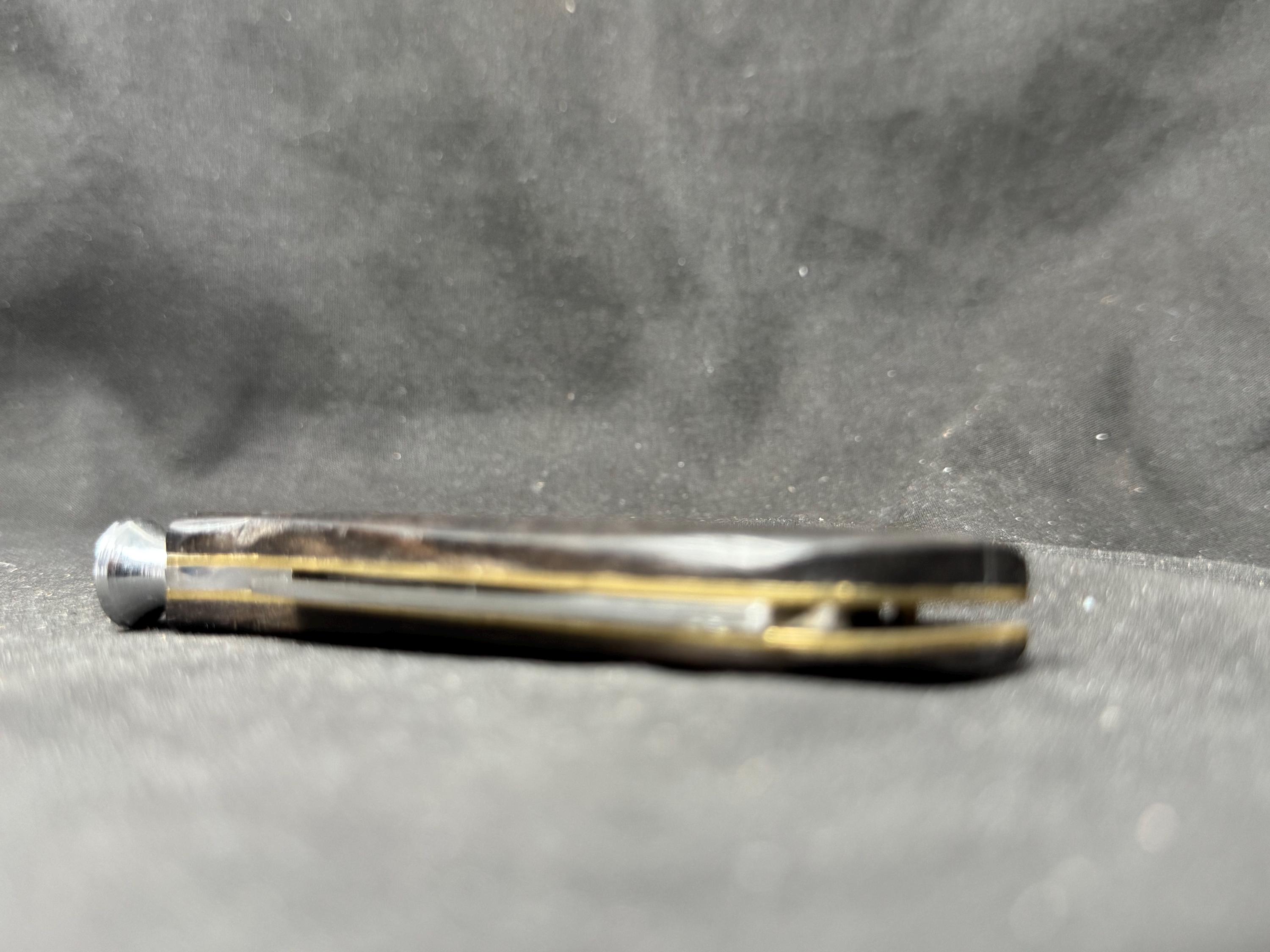 Vintage Modernist Three-in-One Pipe Tool | Black Acrylic | 4 inch Tamper Reamer 10