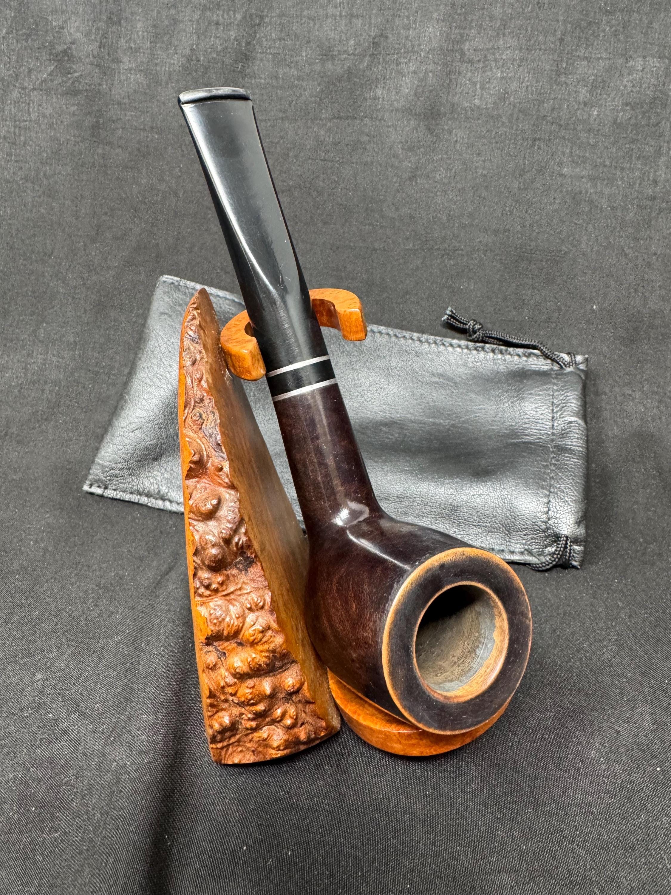 Collector’s Piece: VAUEN “Basic 1300” Straight Billiard | Germany | 9mm Filter | Acrylic Stem | Museum-Grade ConditionSKU-241 2