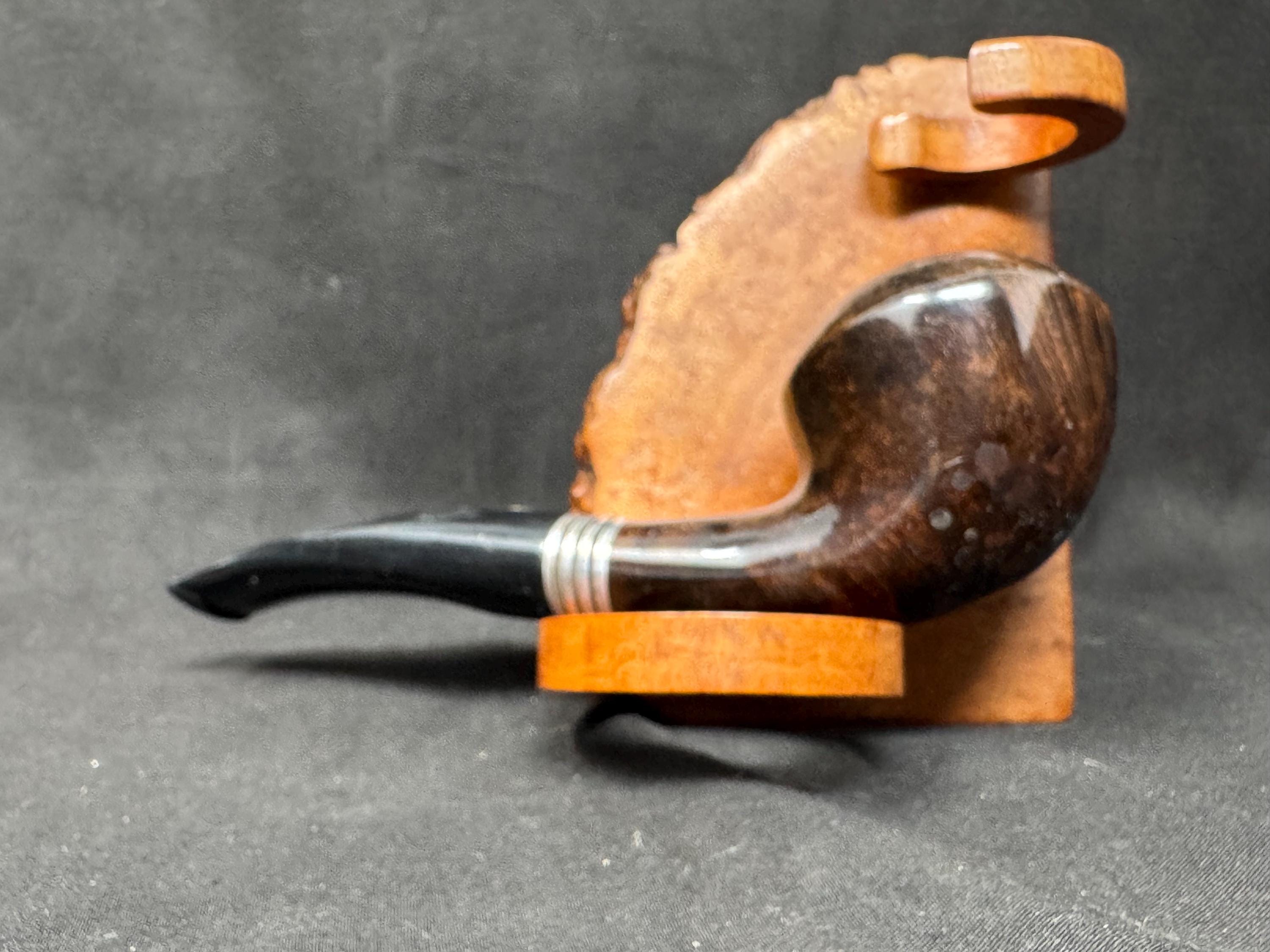 MPB Nova Pure Natural 134 Italian Estate Pipe, 1956-1968, Diamond Stem Mark 4