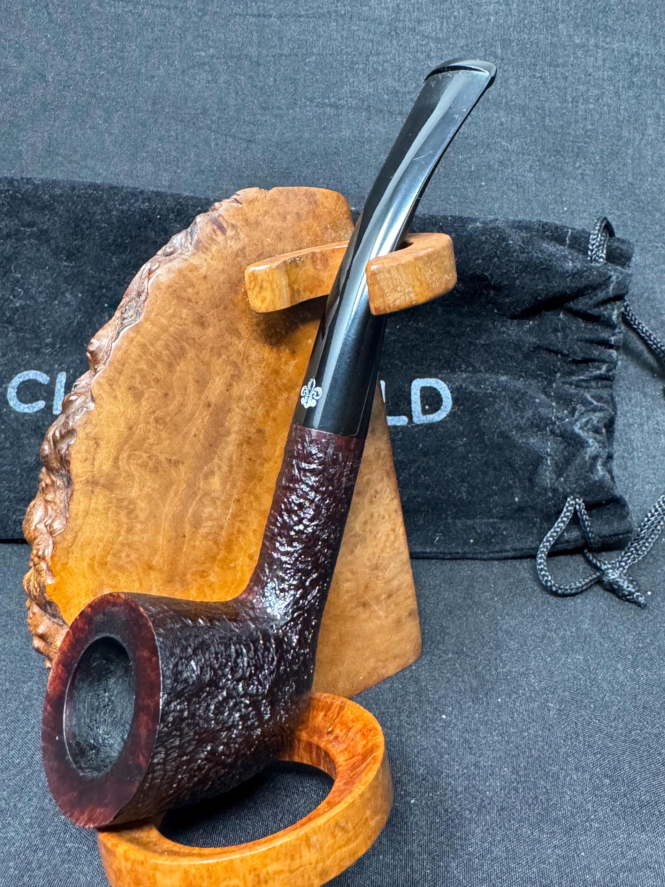 Pipe Republic Made in England Sand Modell 45 Bent Dublin Zulu - SKU-275 6