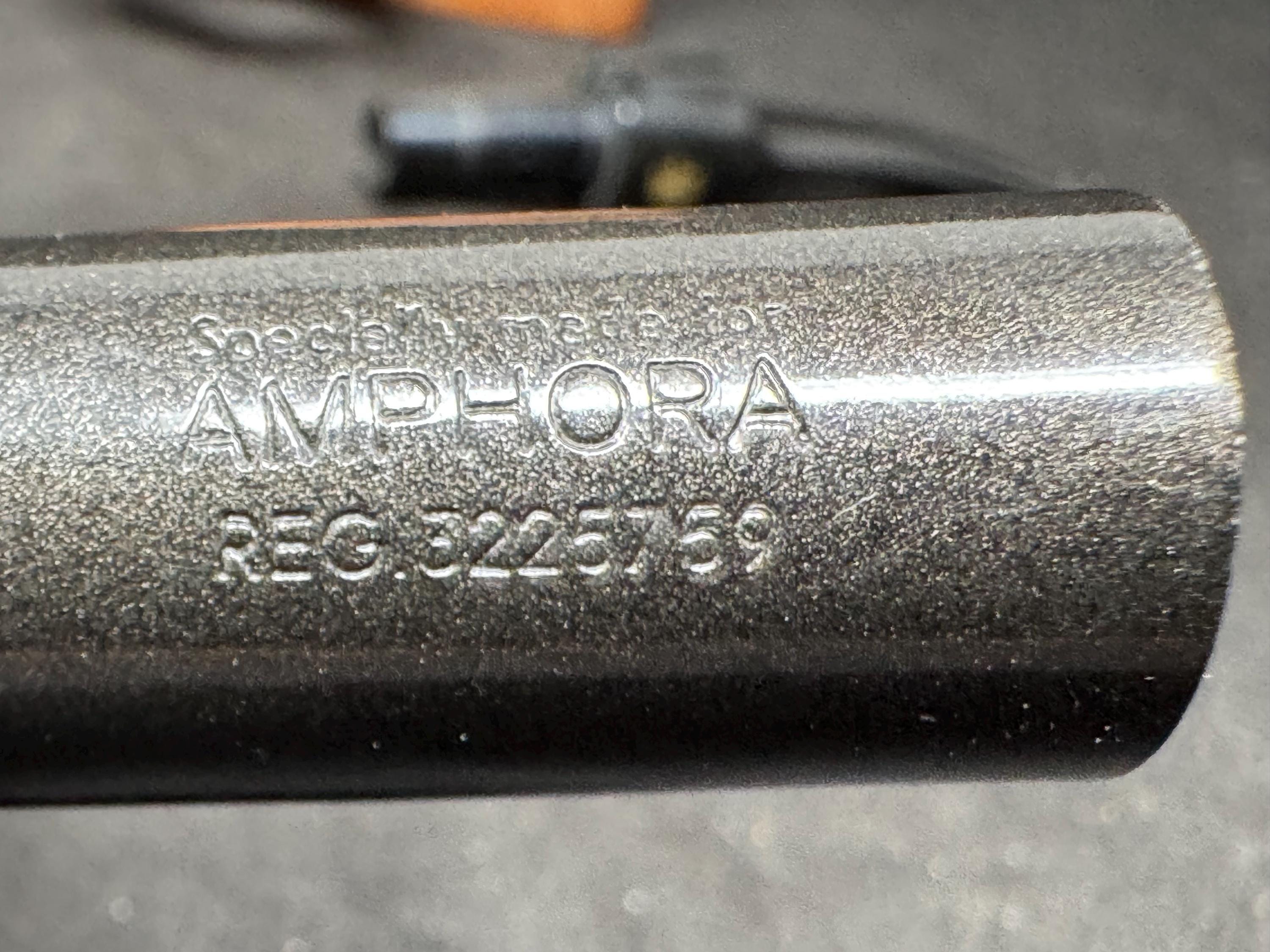 Rare NOS 1970s Amphora Regulatable Airflow Smooth Billiard Unsmoked 6