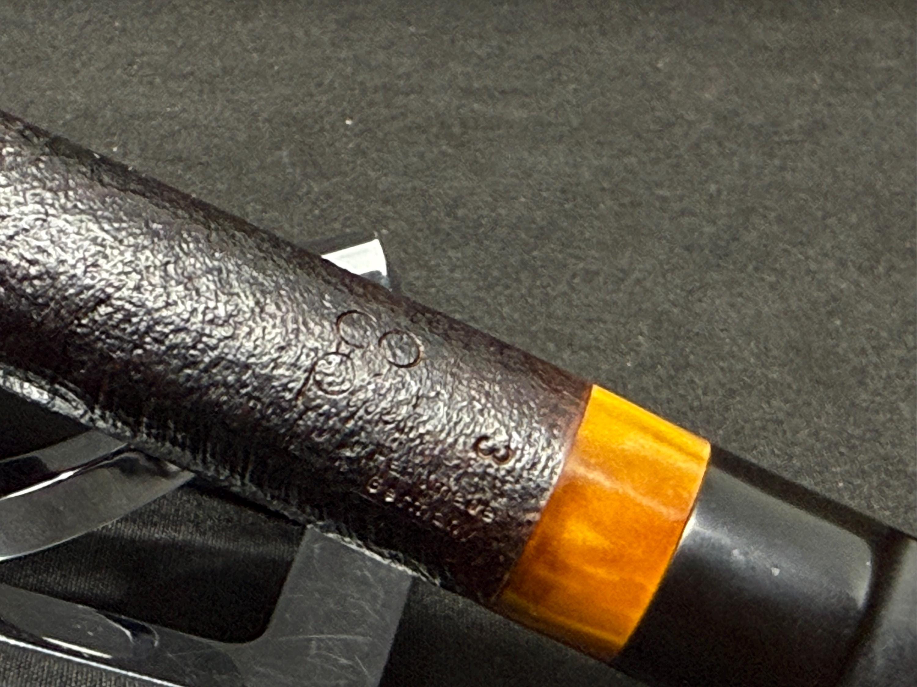 Collector's Offering: Kirsch Freehand Category A Billard (Nr. 10) — A Dark Sandblast German Gem.SKU-176 9