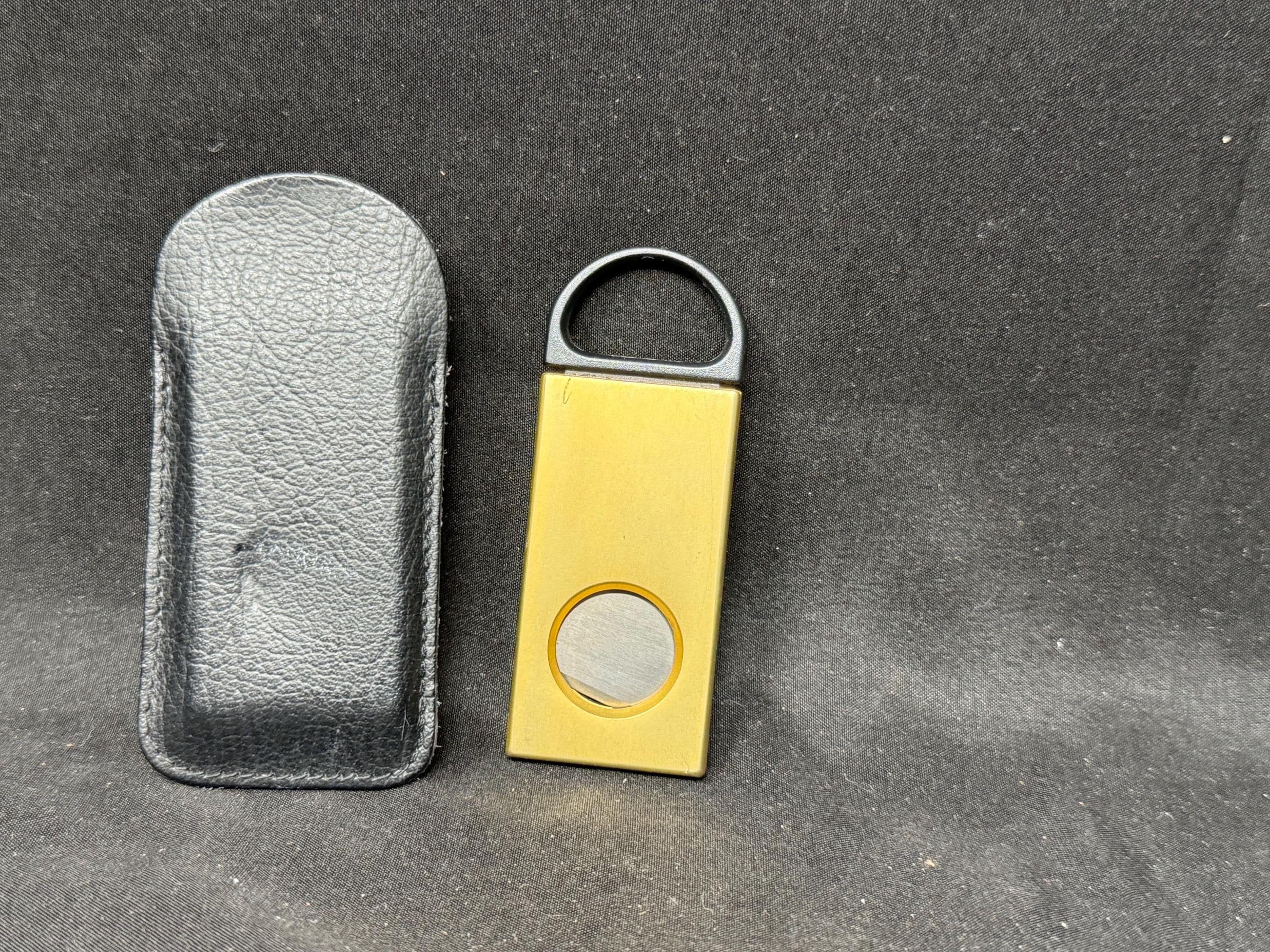 Art Deco Bakelite & Nickel Guillotine Cigar Cutter | 1920s-1930s Tobacciana 2