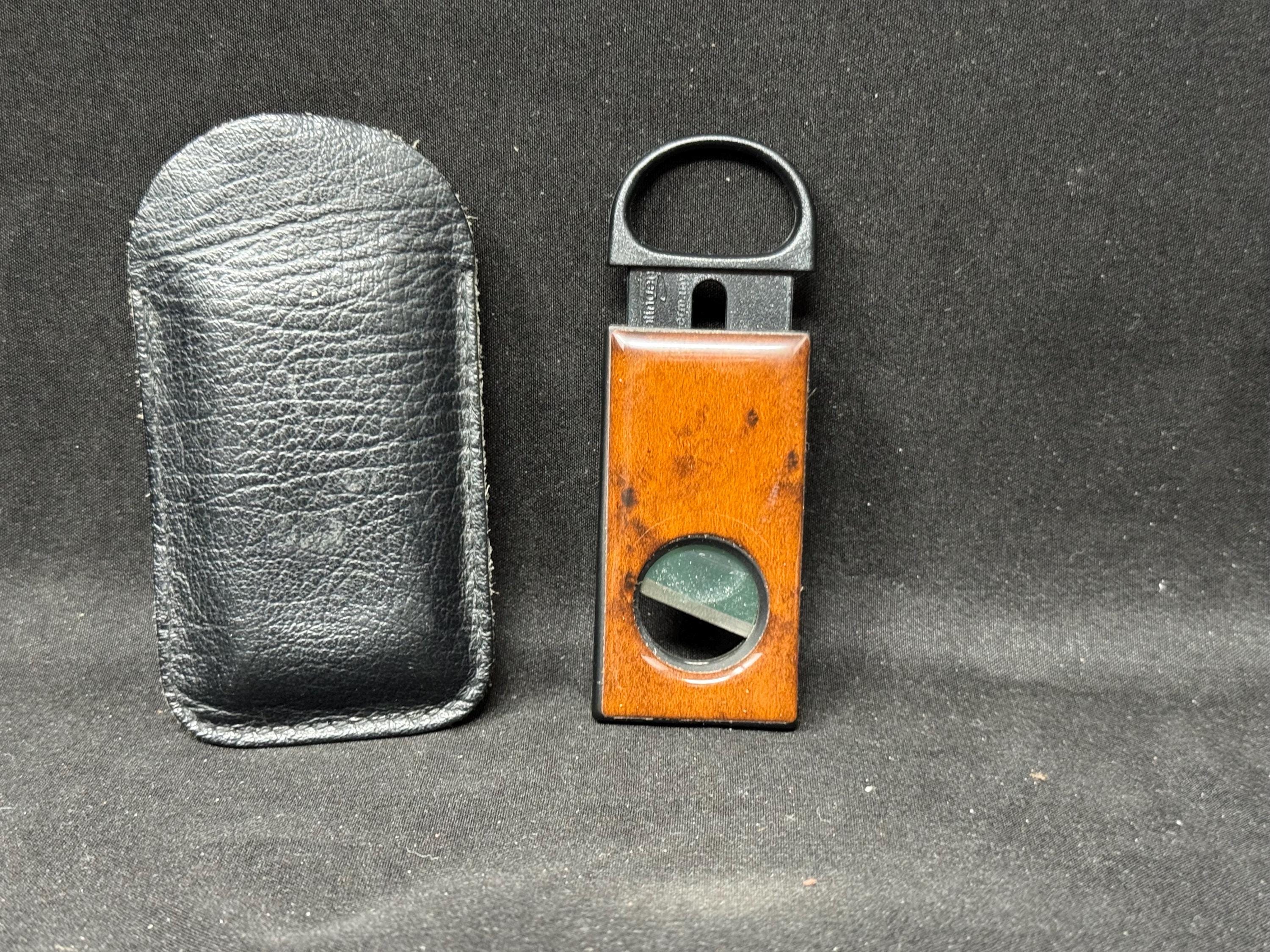 Art Deco Bakelite & Nickel Steel Guillotine Cigar Cutter, circa 1920-1930s 2