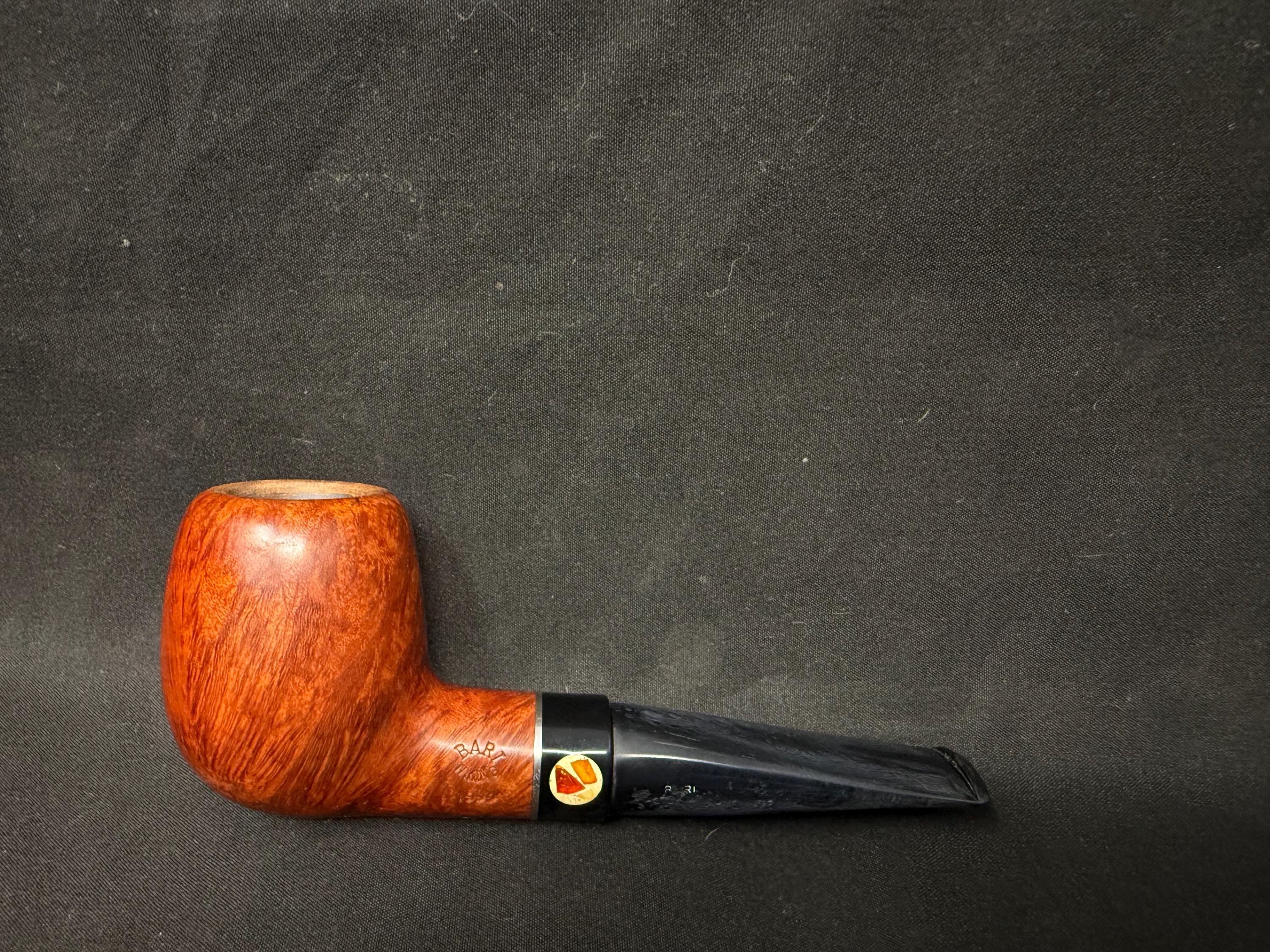 Bari Winking 1999 Pipe of the Year First Logo Army Mount Straight Billiard