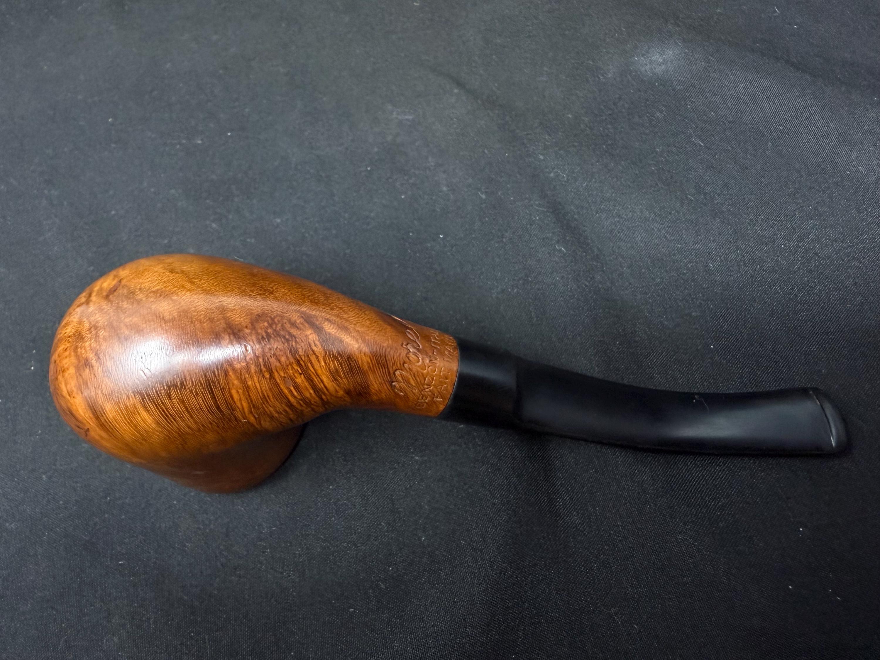Pierre Morel Fait Main Bent Walnut Freehand #479 - Benzon Italia 1975-1979 4