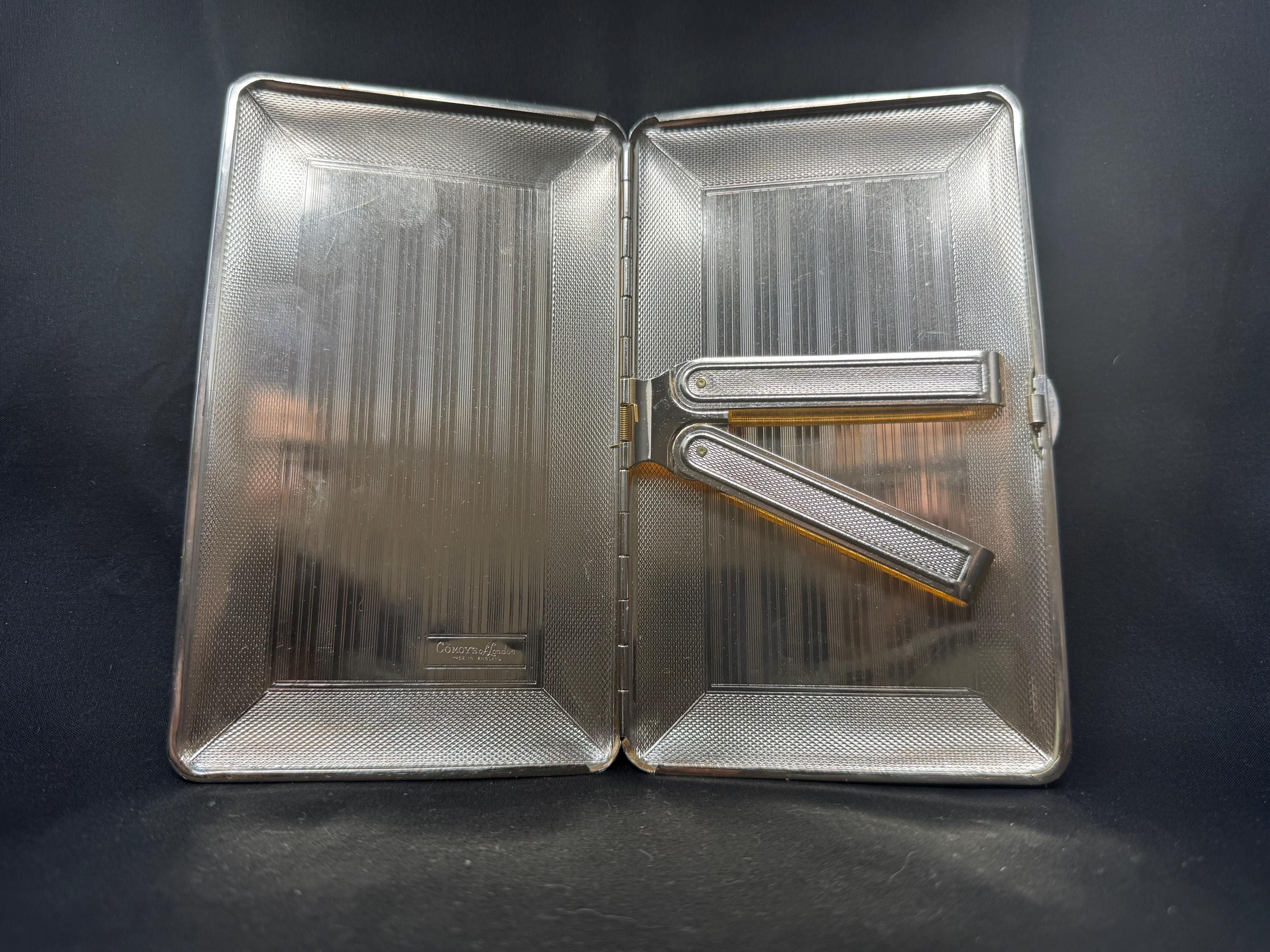 Comoy's of London Mid-Century Luxury Cigar Case - Rare Accessory SKU-198 2