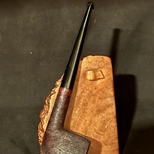 Zenith Model 82 Italian Briar Straight Billiard 1955 Estate Pipe Collectible