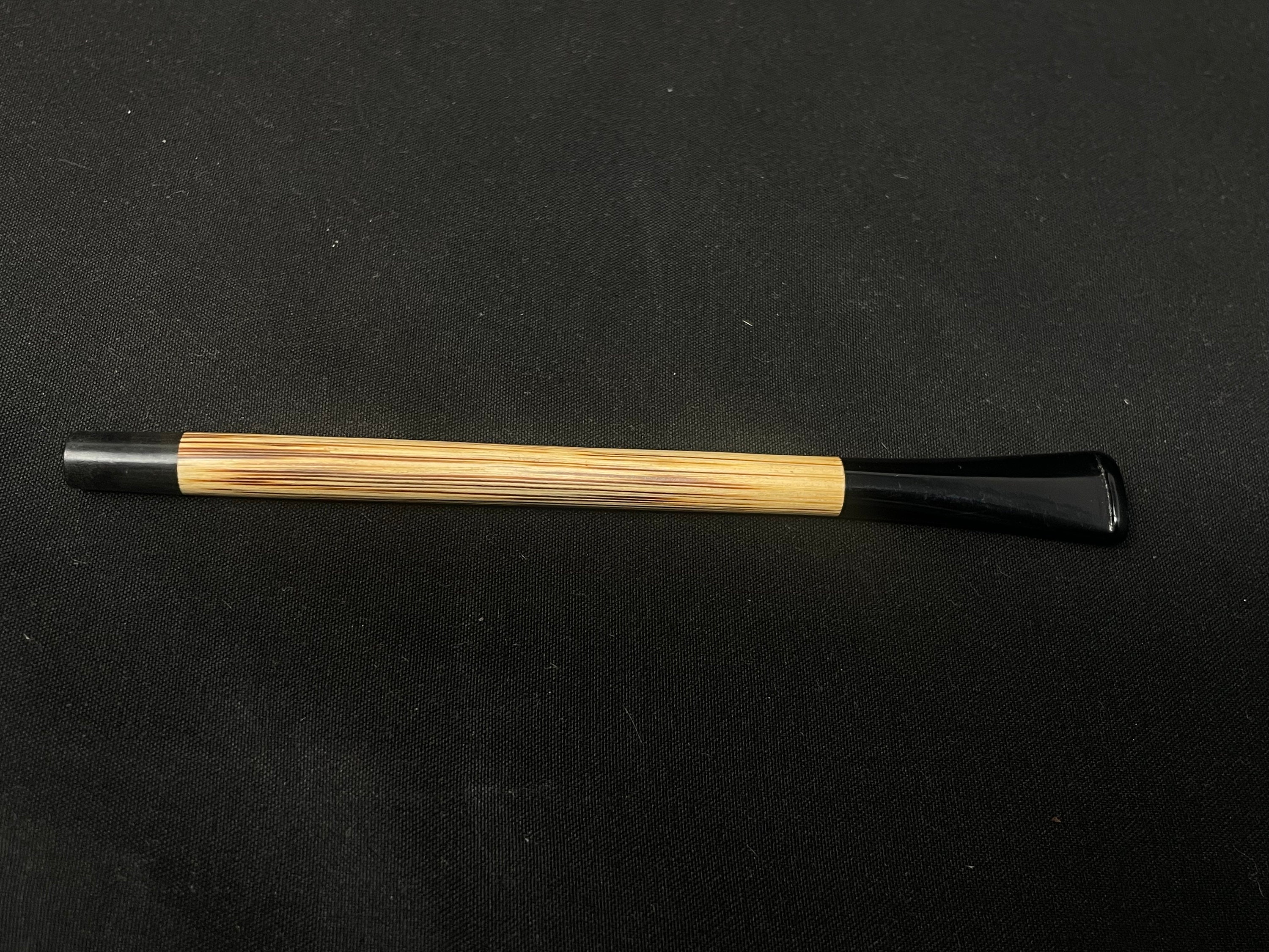 Handmade Sandblast Volcano Briar Pipe with Bamboo Shank - Unsmoked Estate 8