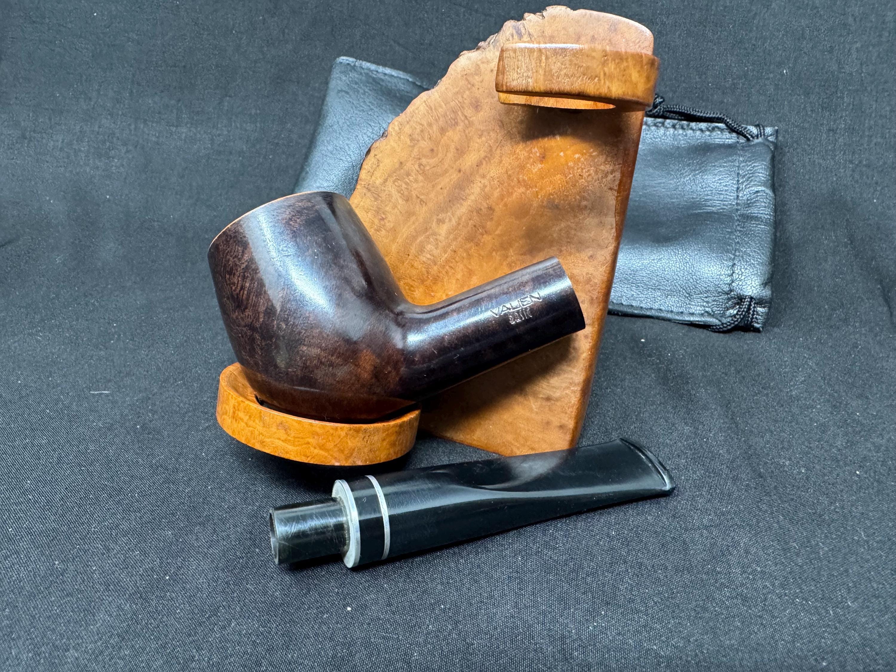 Collector’s Piece: VAUEN “Basic 1300” Straight Billiard | Germany | 9mm Filter | Acrylic Stem | Museum-Grade ConditionSKU-241 9