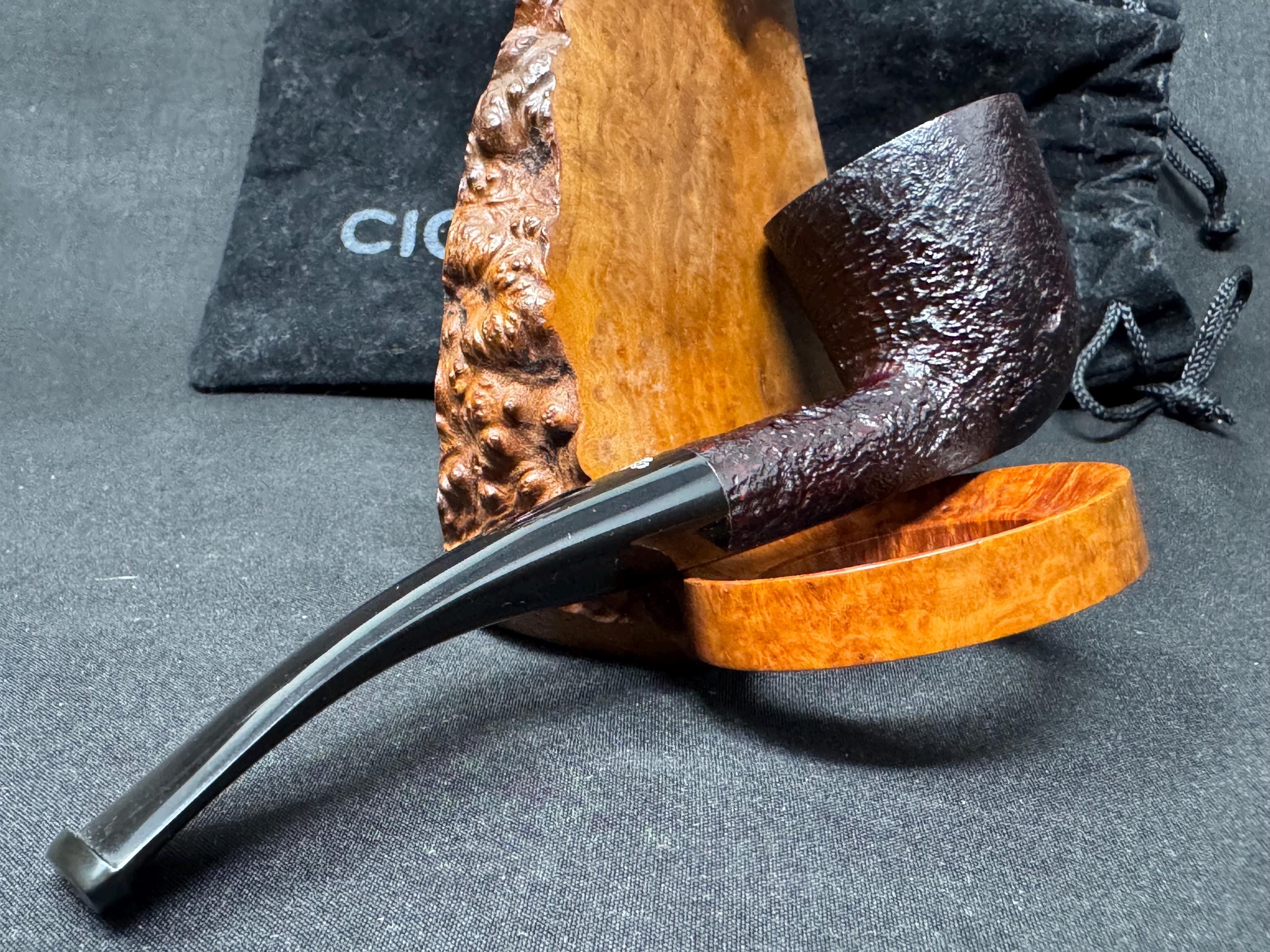 Pipe Republic Made in England Sand Modell 45 Bent Dublin Zulu - SKU-275 7